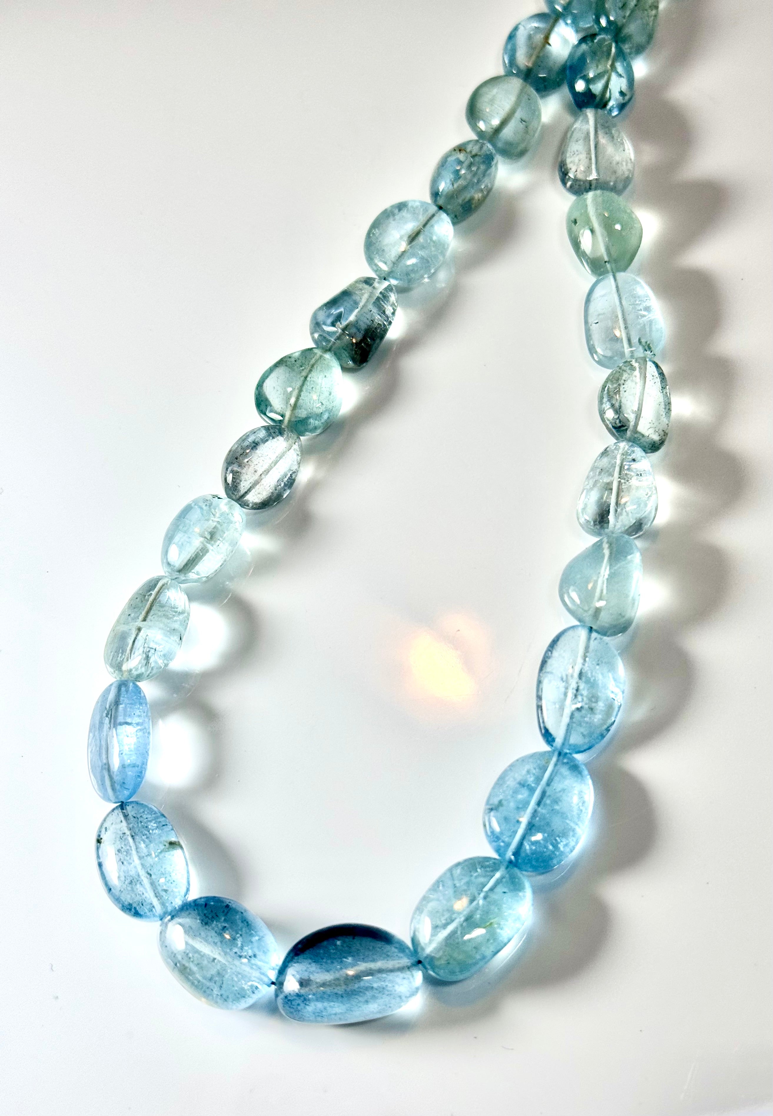 Aquamarine Strand Necklace