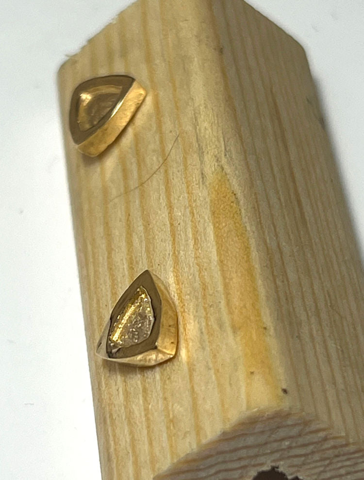 Triangle Raised Edge Studs