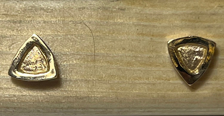Triangle Raised Edge Studs