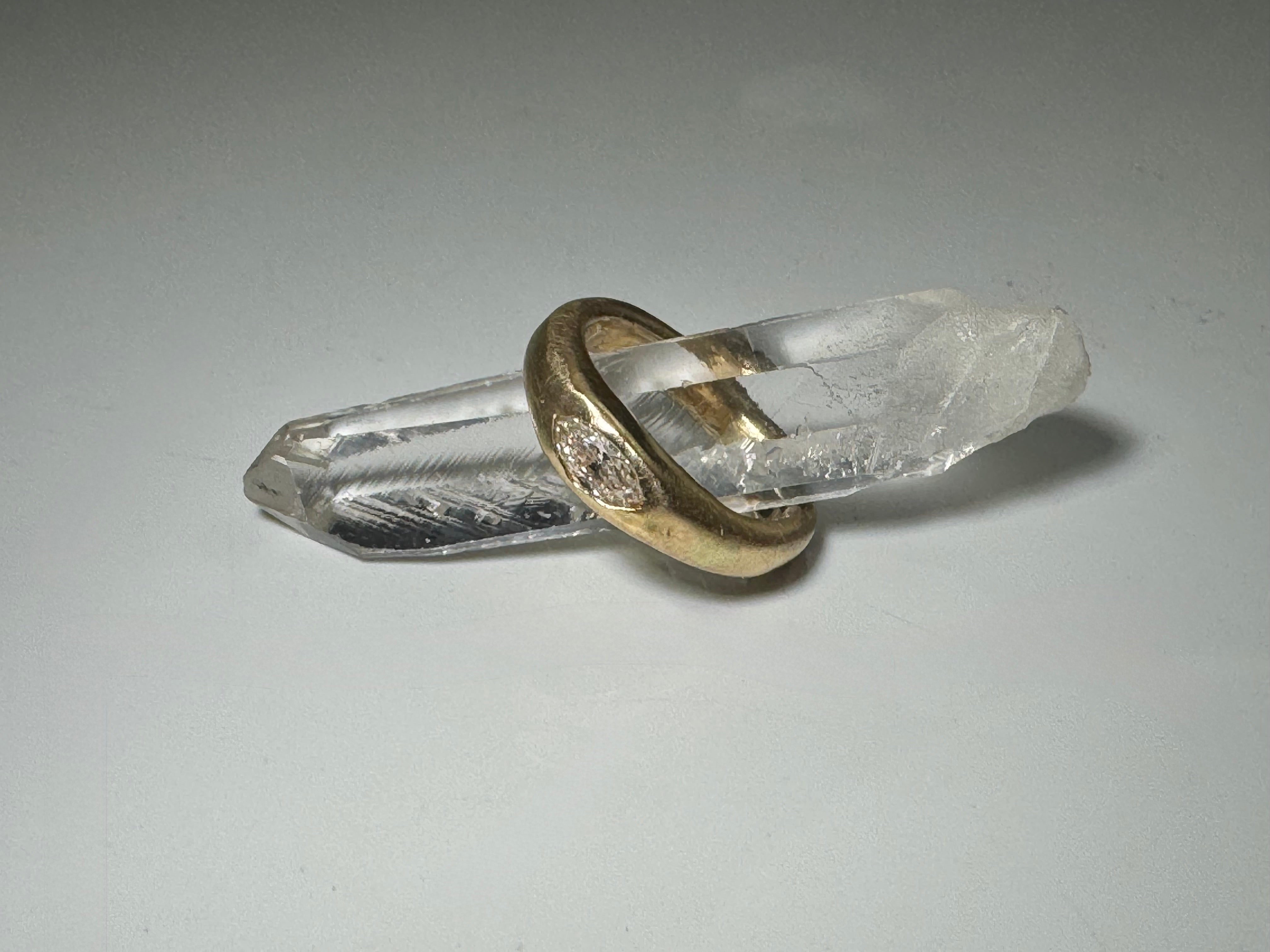 Marquise Diamond 18k Ring