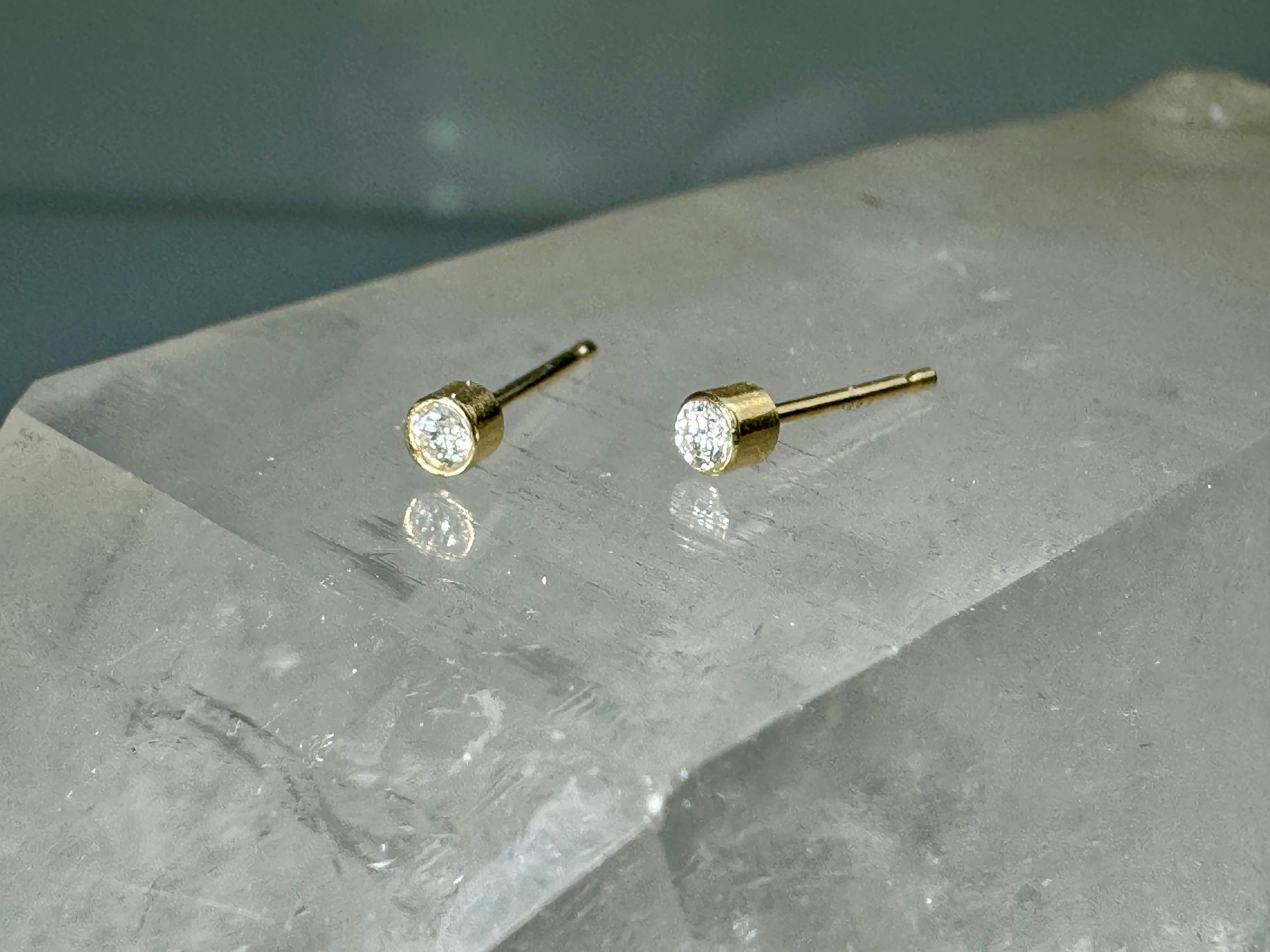 Diamond 14k Studs