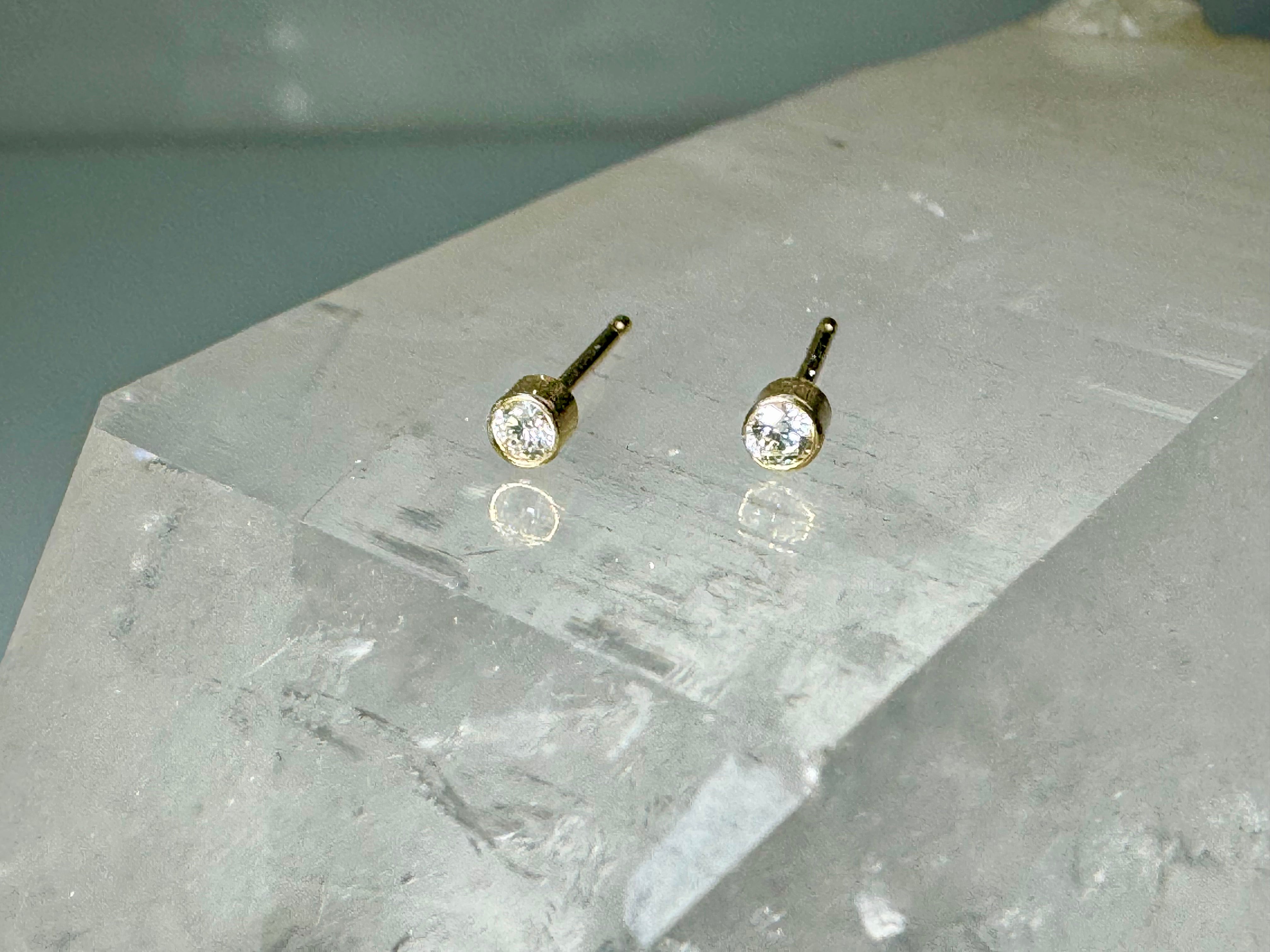 Diamond 14k Studs