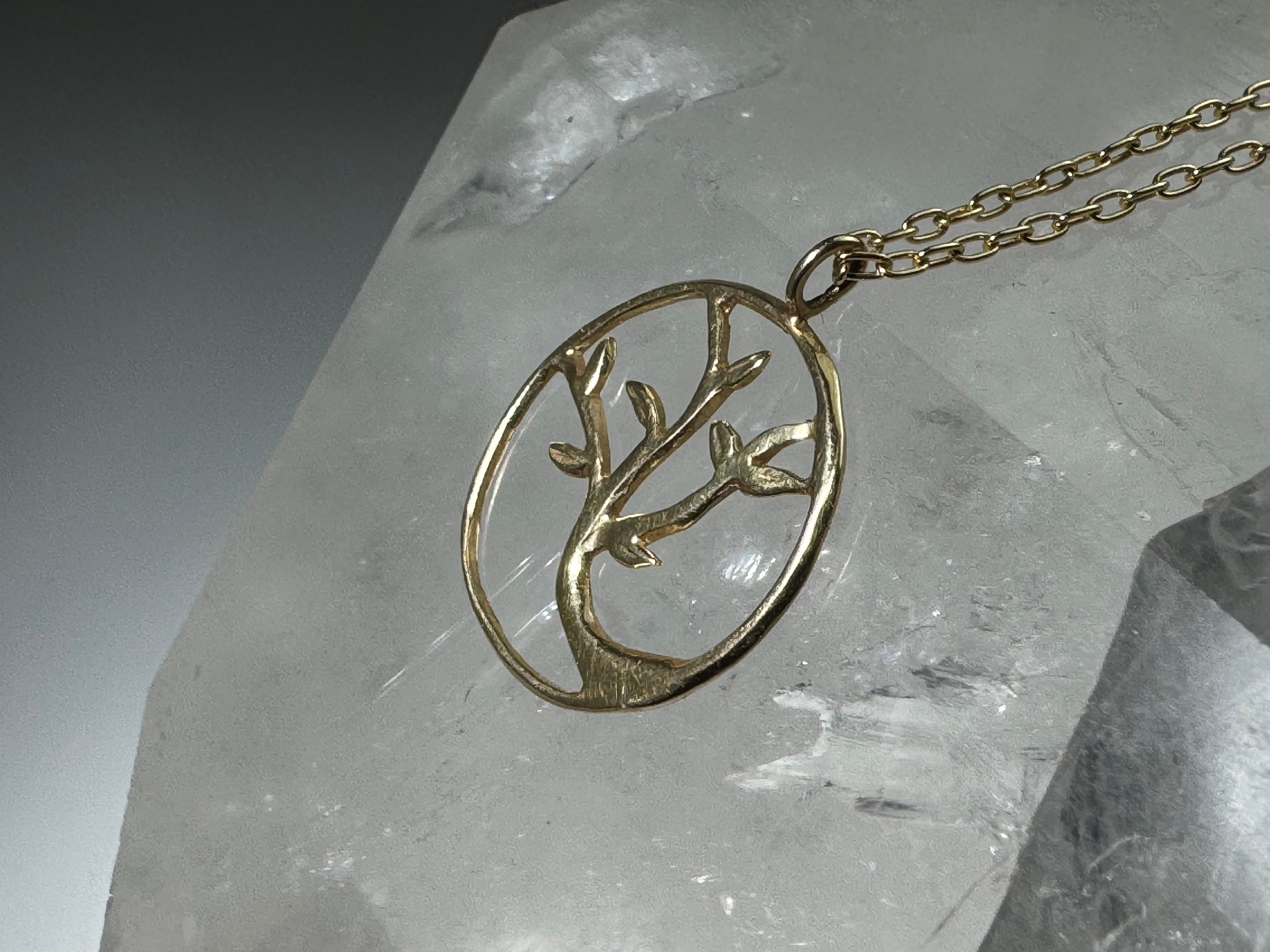 Tree of Life 2 Large 14k Pendant