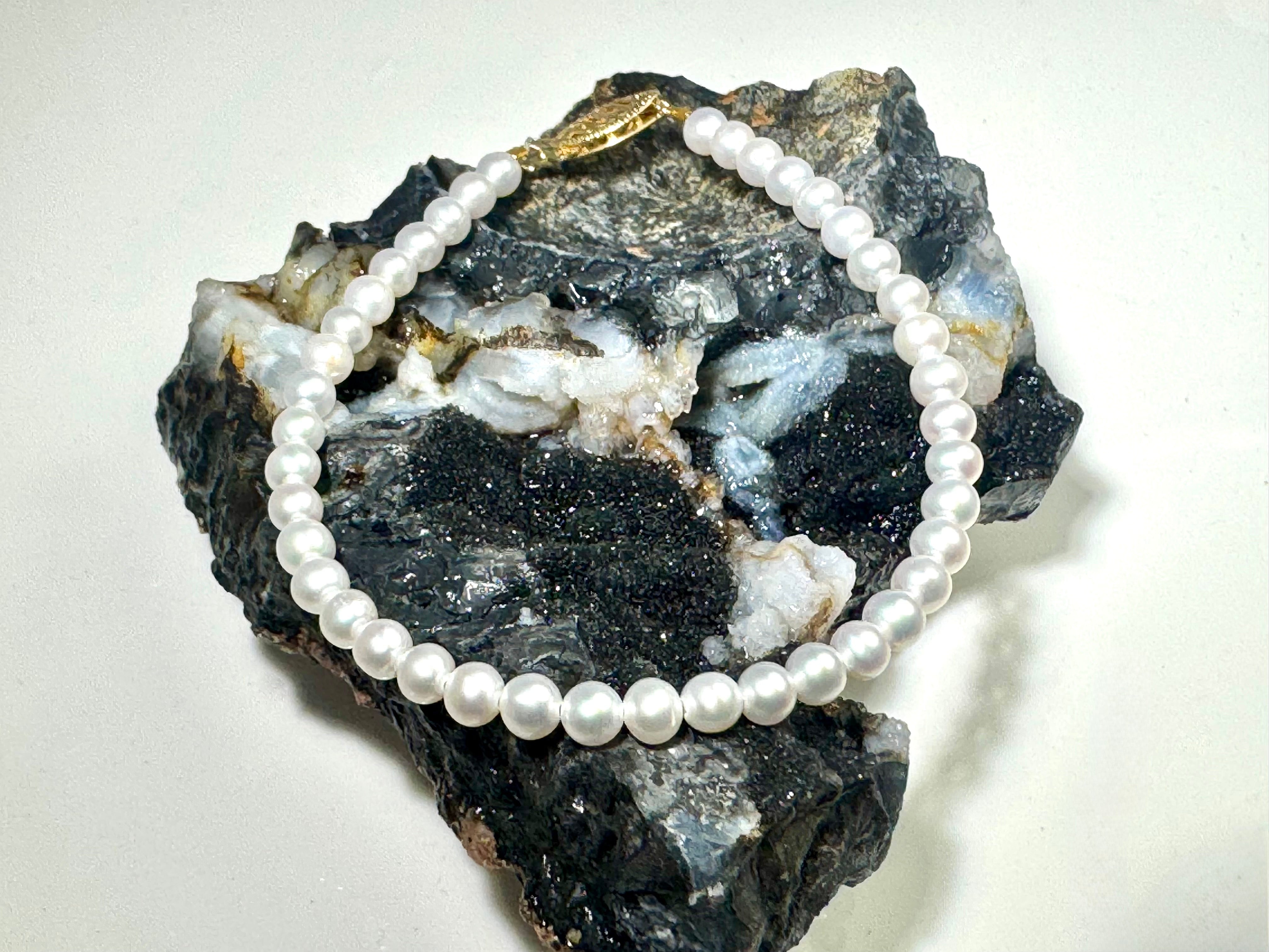 Pearl 4mm 14k Bracelet