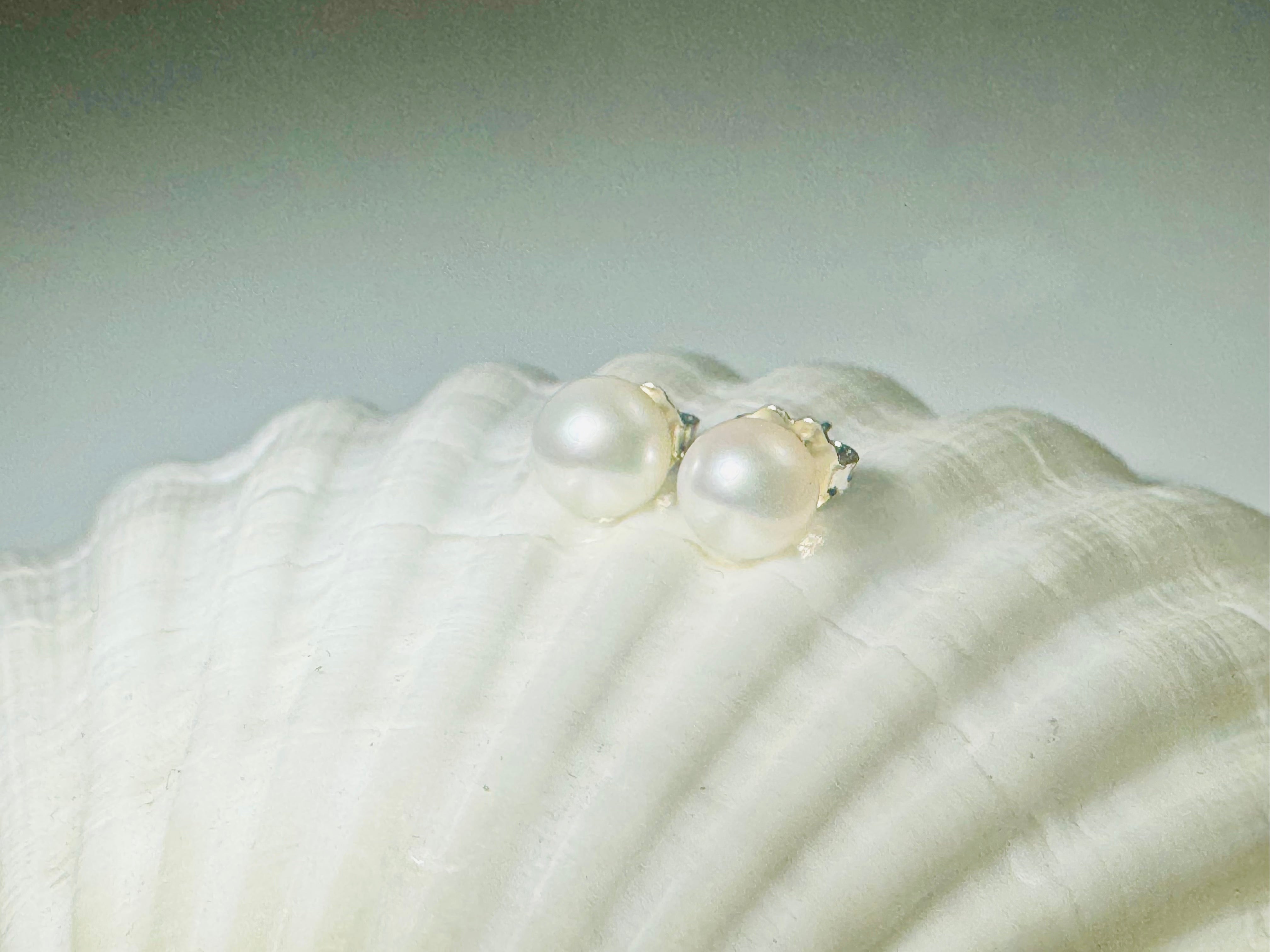 Pearl 5mm Sterling Studs