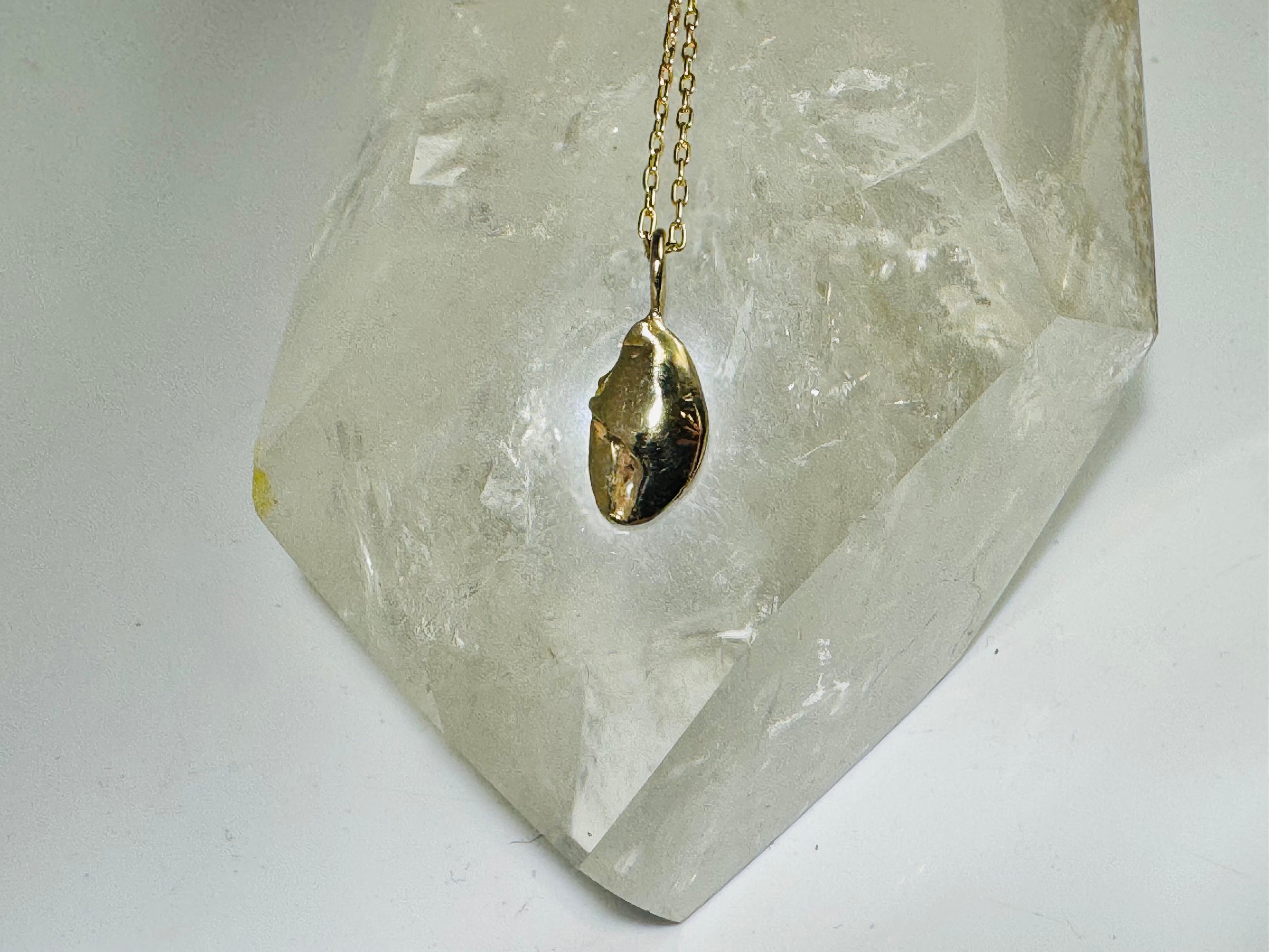The Lobster Claw Tiny 14k Pendant