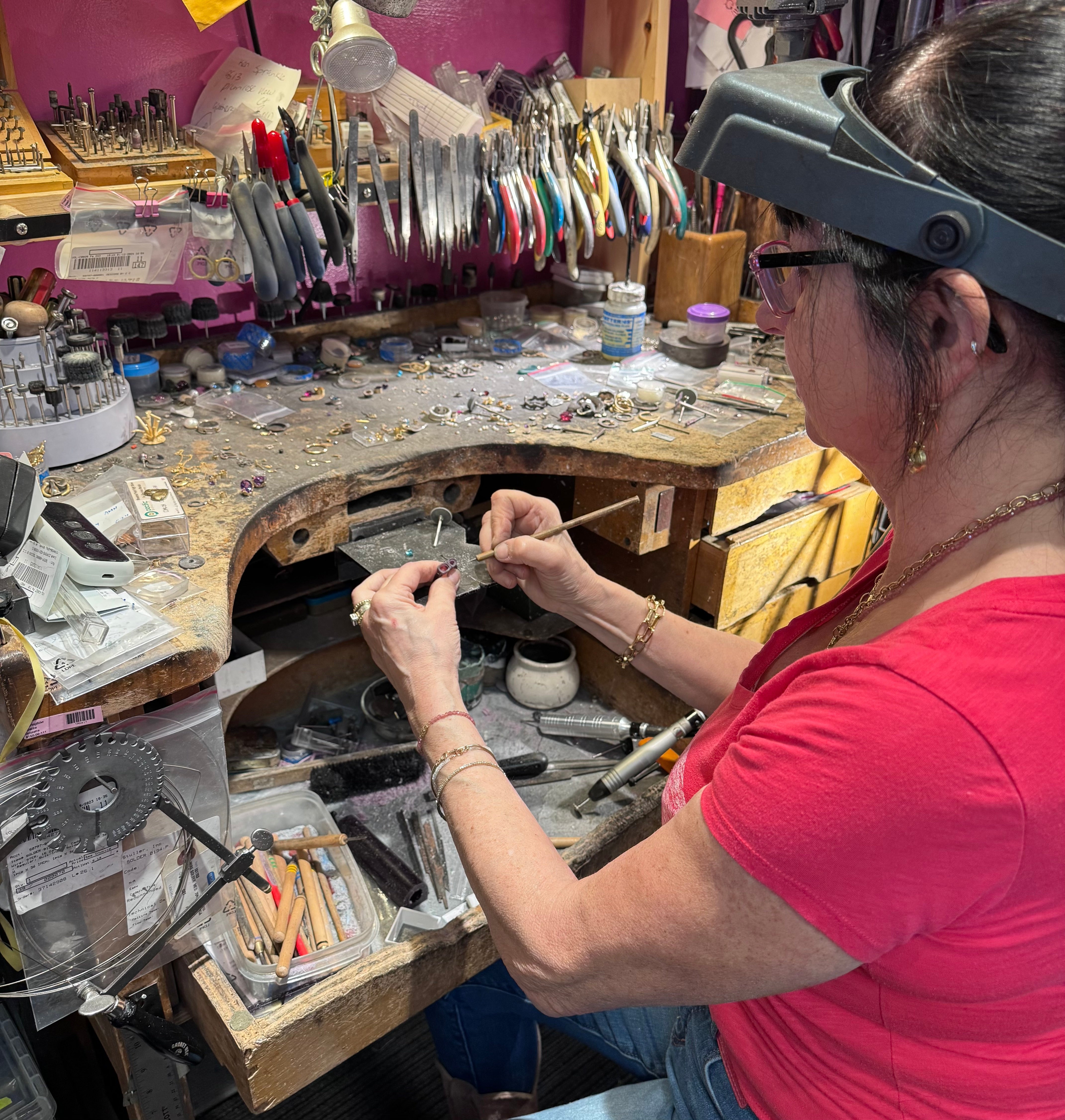 Create New Pieces: Disassemble old jewelry to create new pieces!