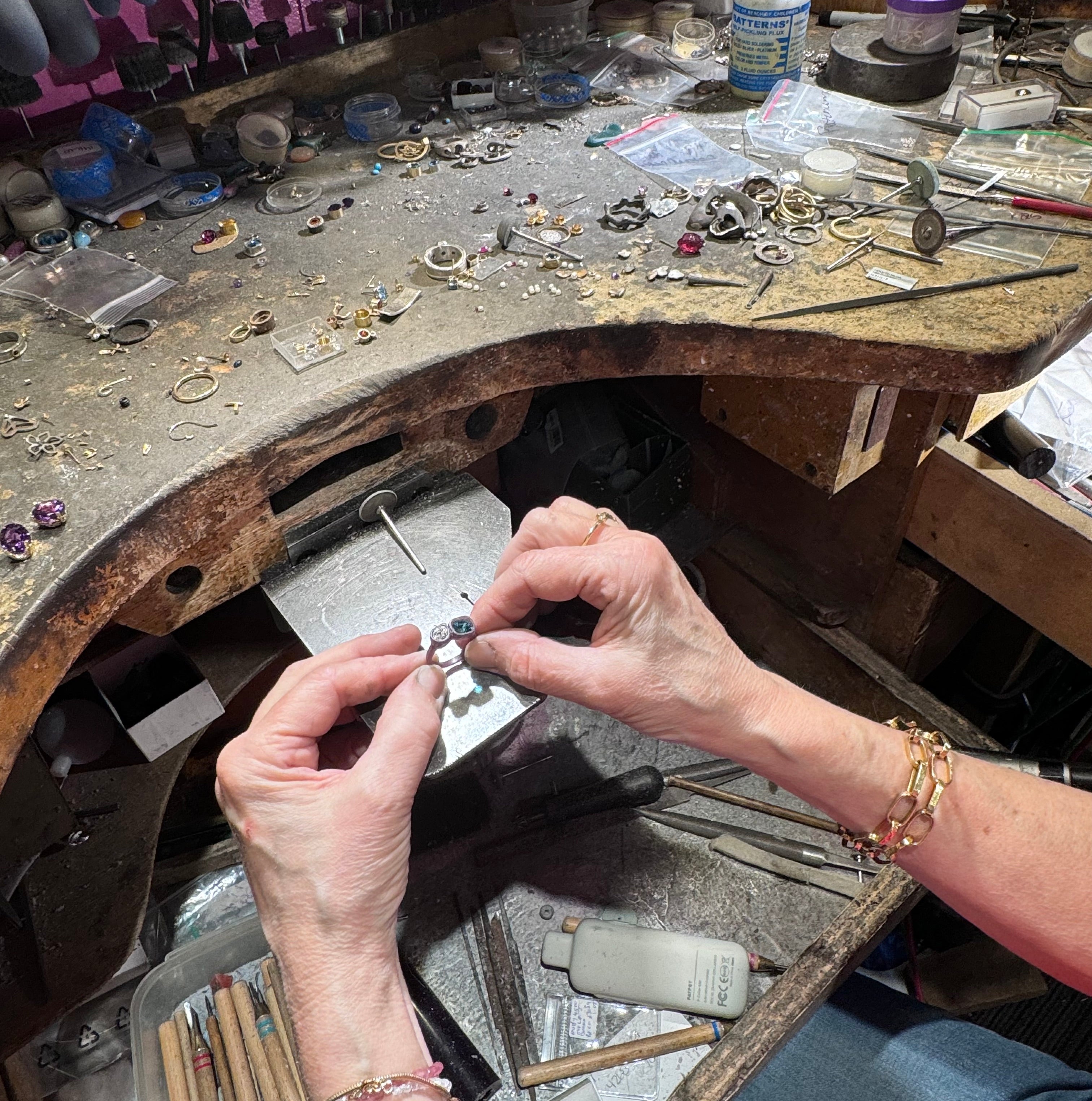 Create New Pieces: Disassemble old jewelry to create new pieces!
