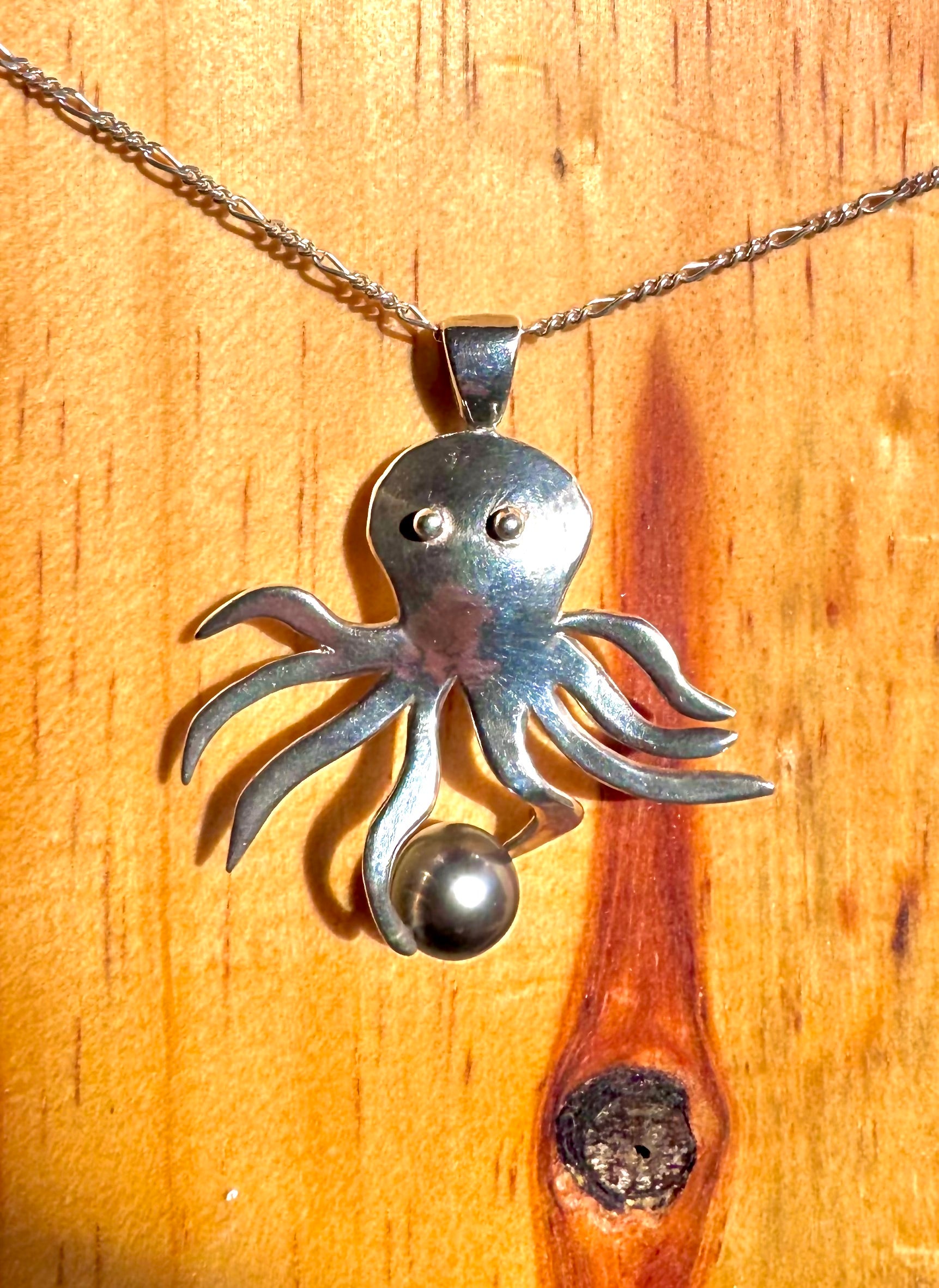 South Sea Pearl Octopus Pendant