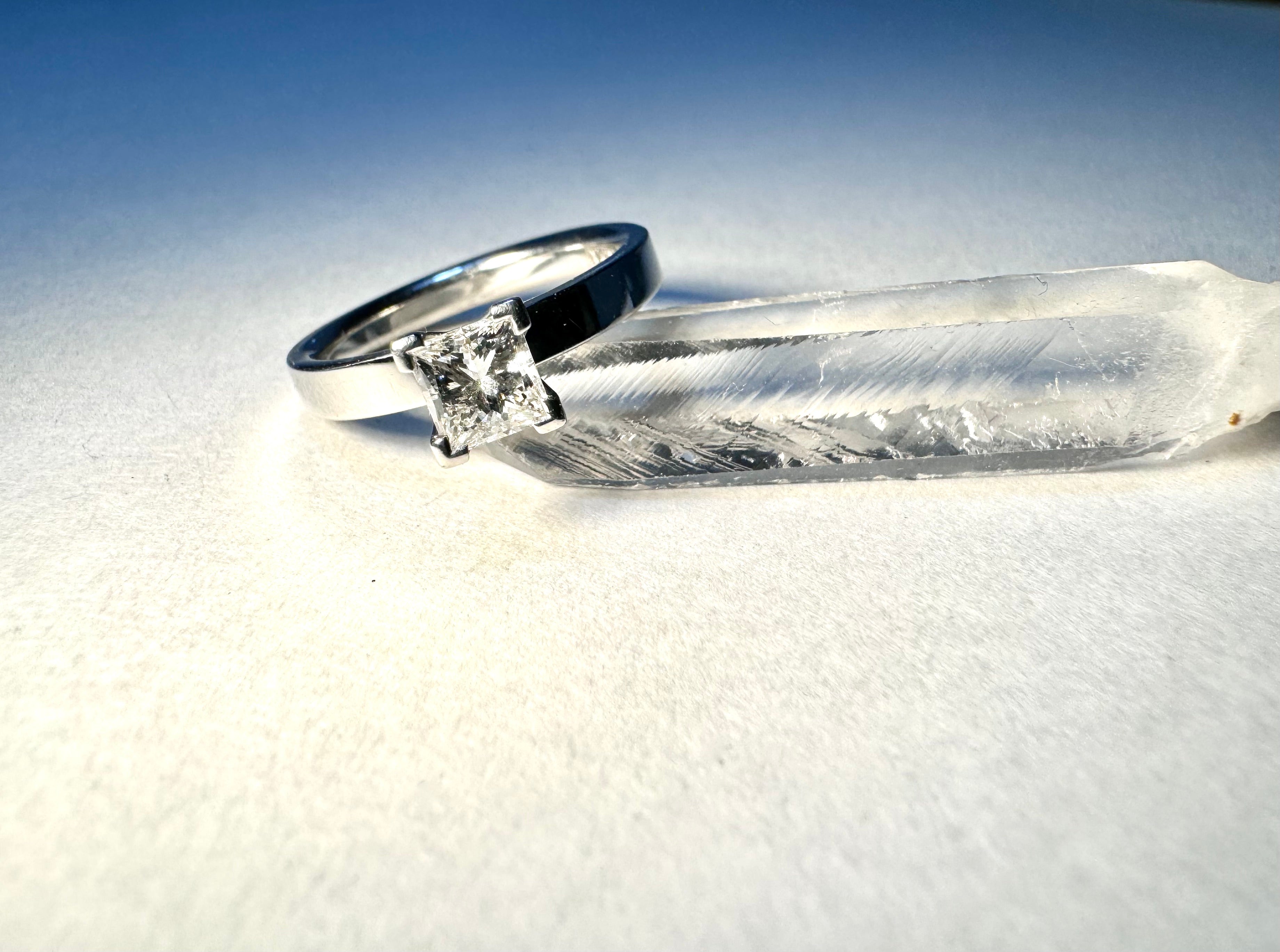 Diamond Platinum Ring