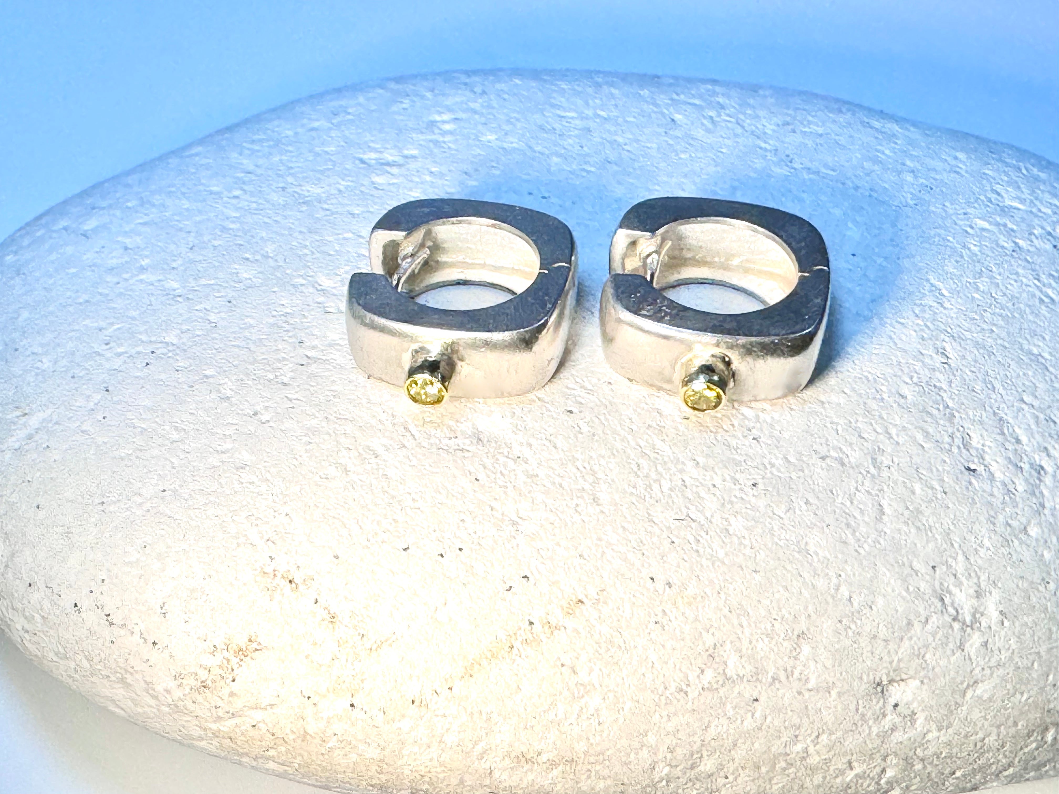 Yellow Diamond Huggies