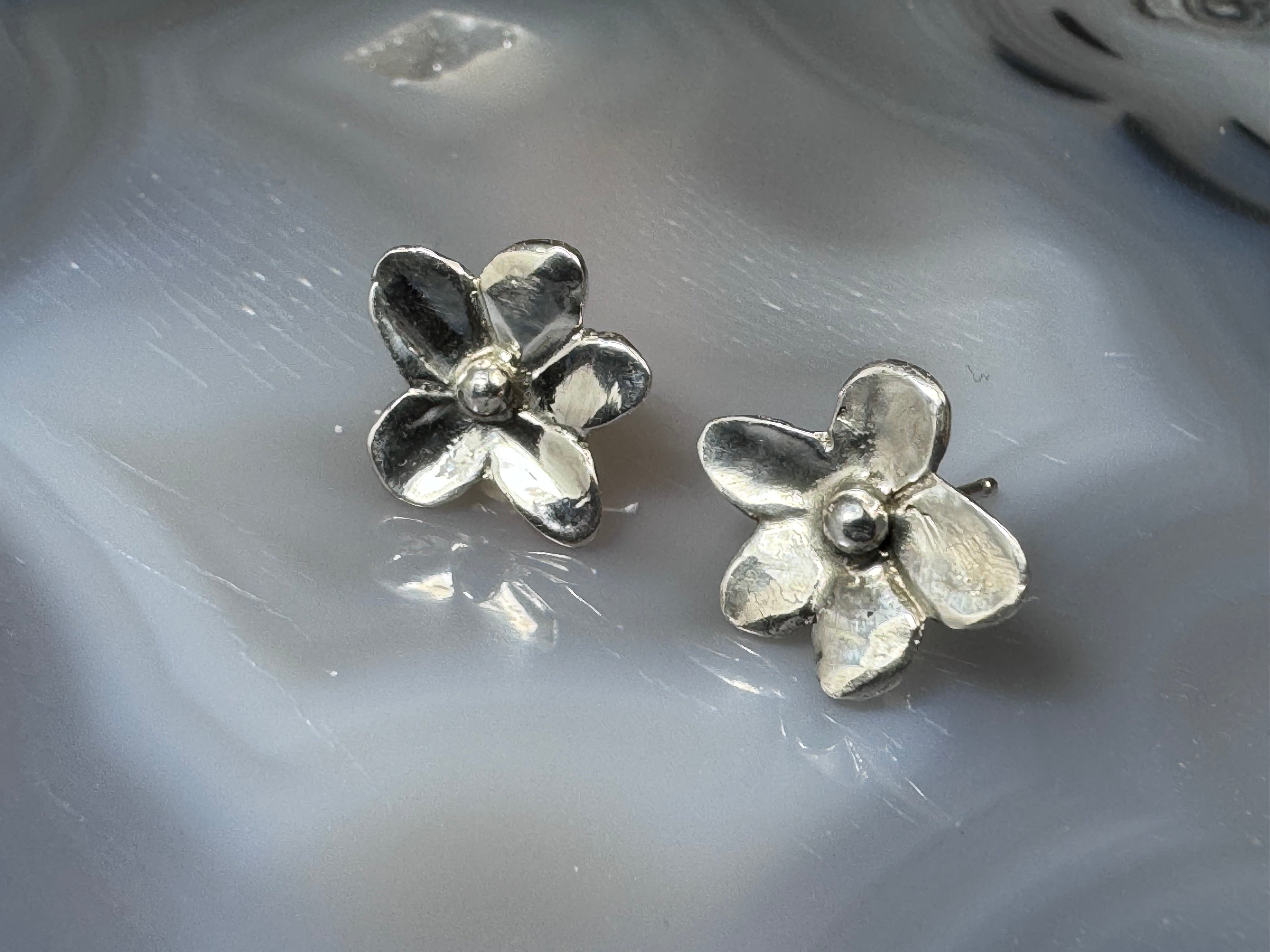 Flower Sterling Studs