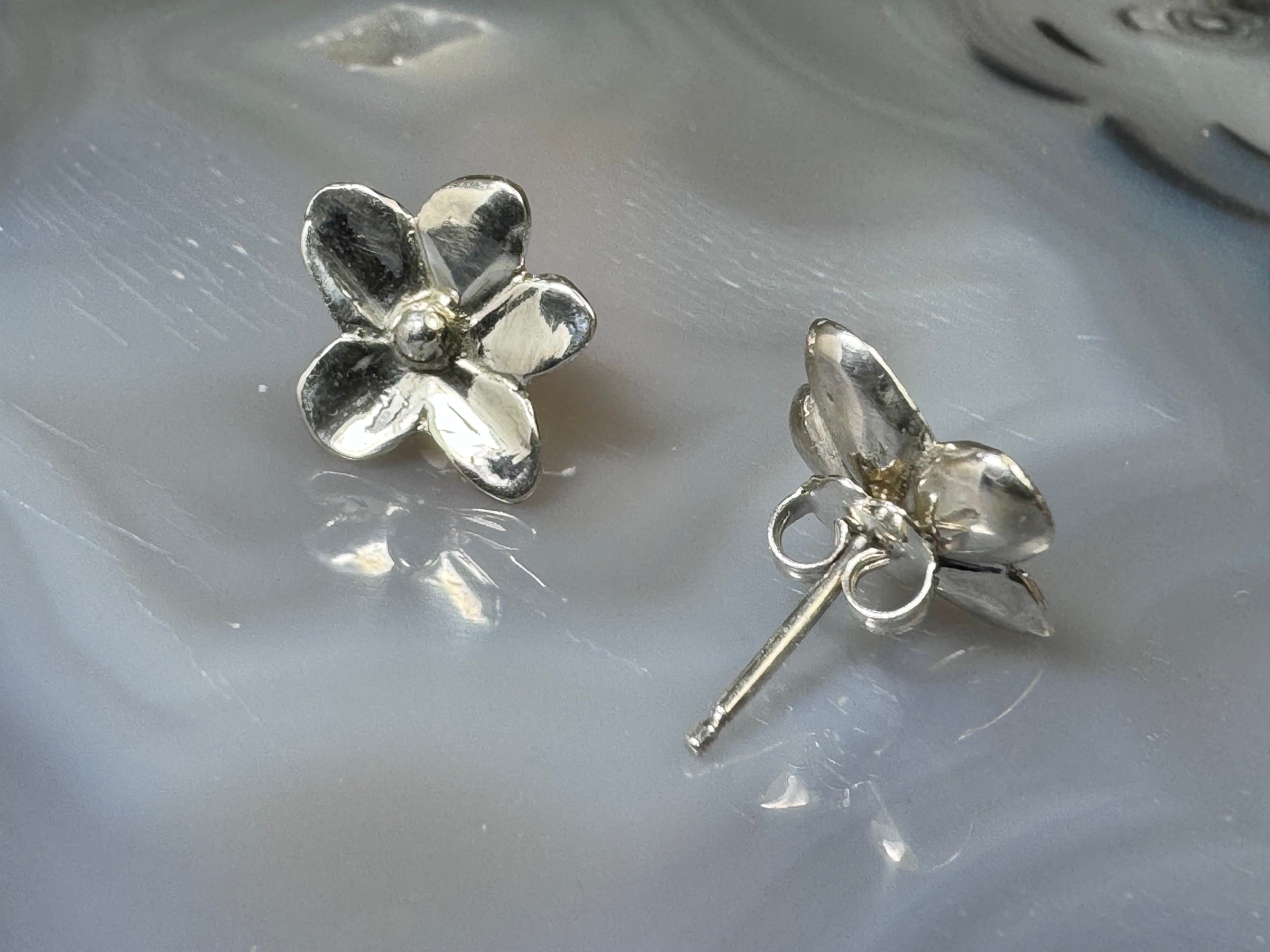 Flower Sterling Studs