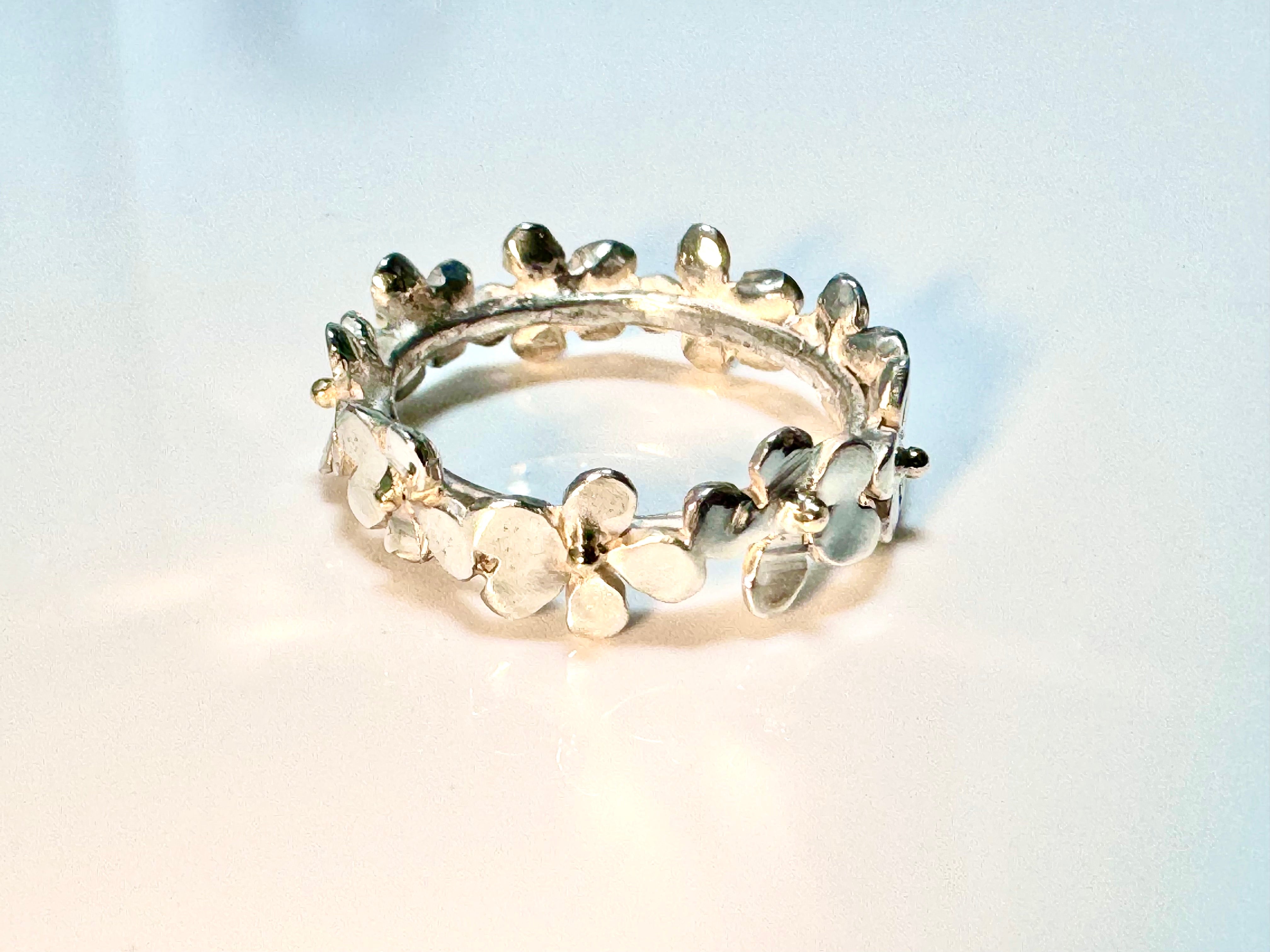 Flower Two Tone Band