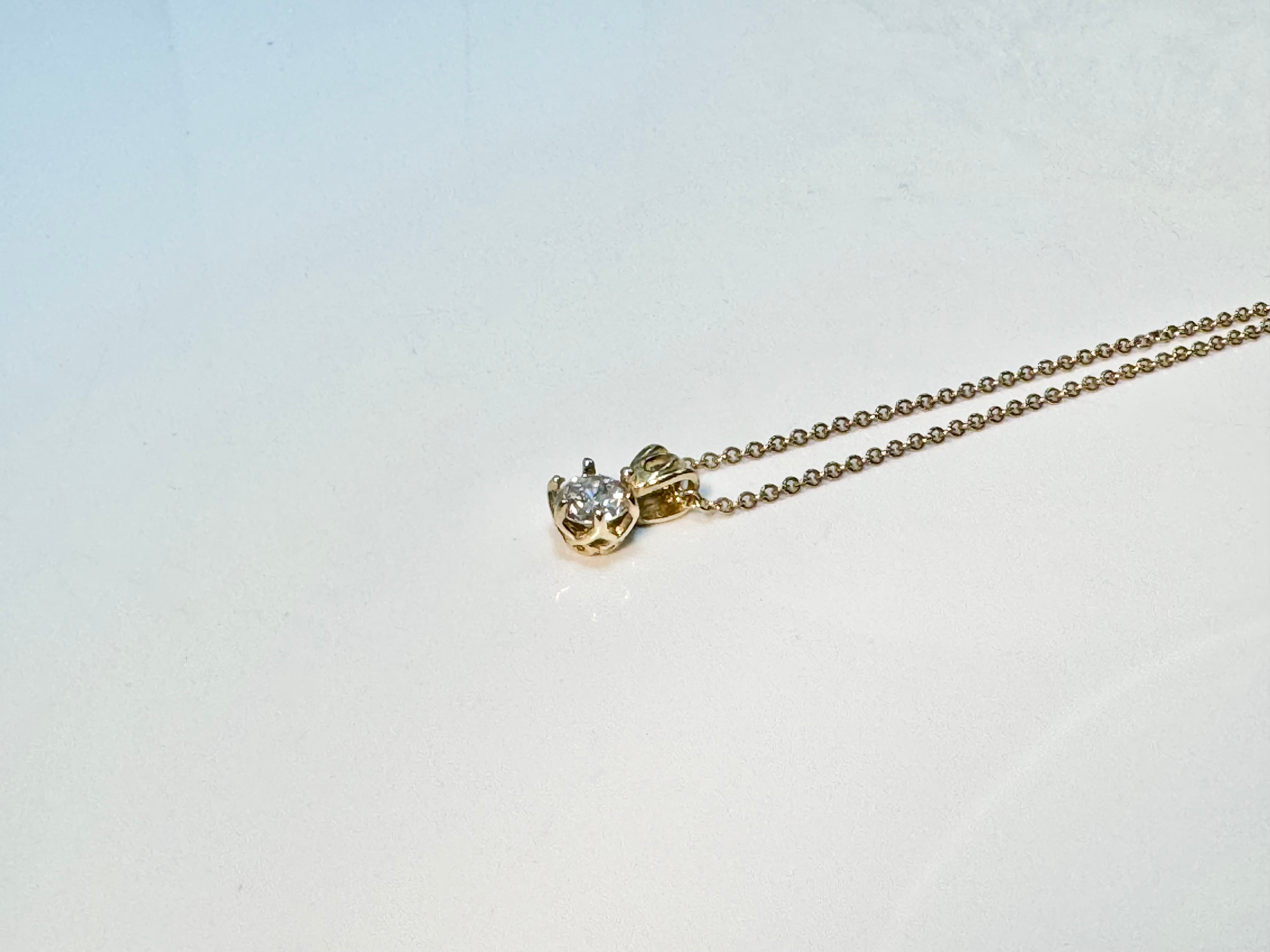 Diamond 14k Pendant