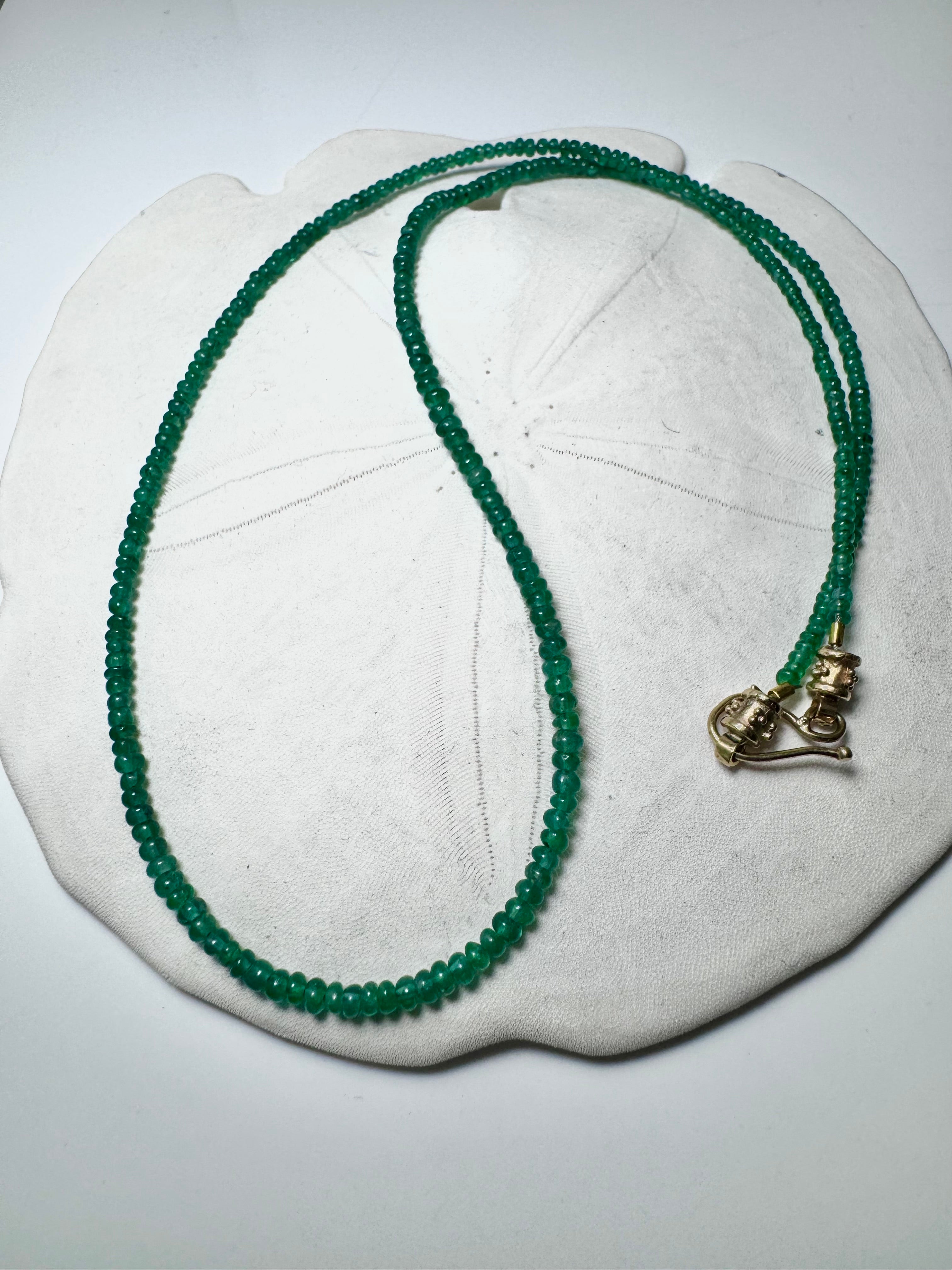 Emerald 14k Strand