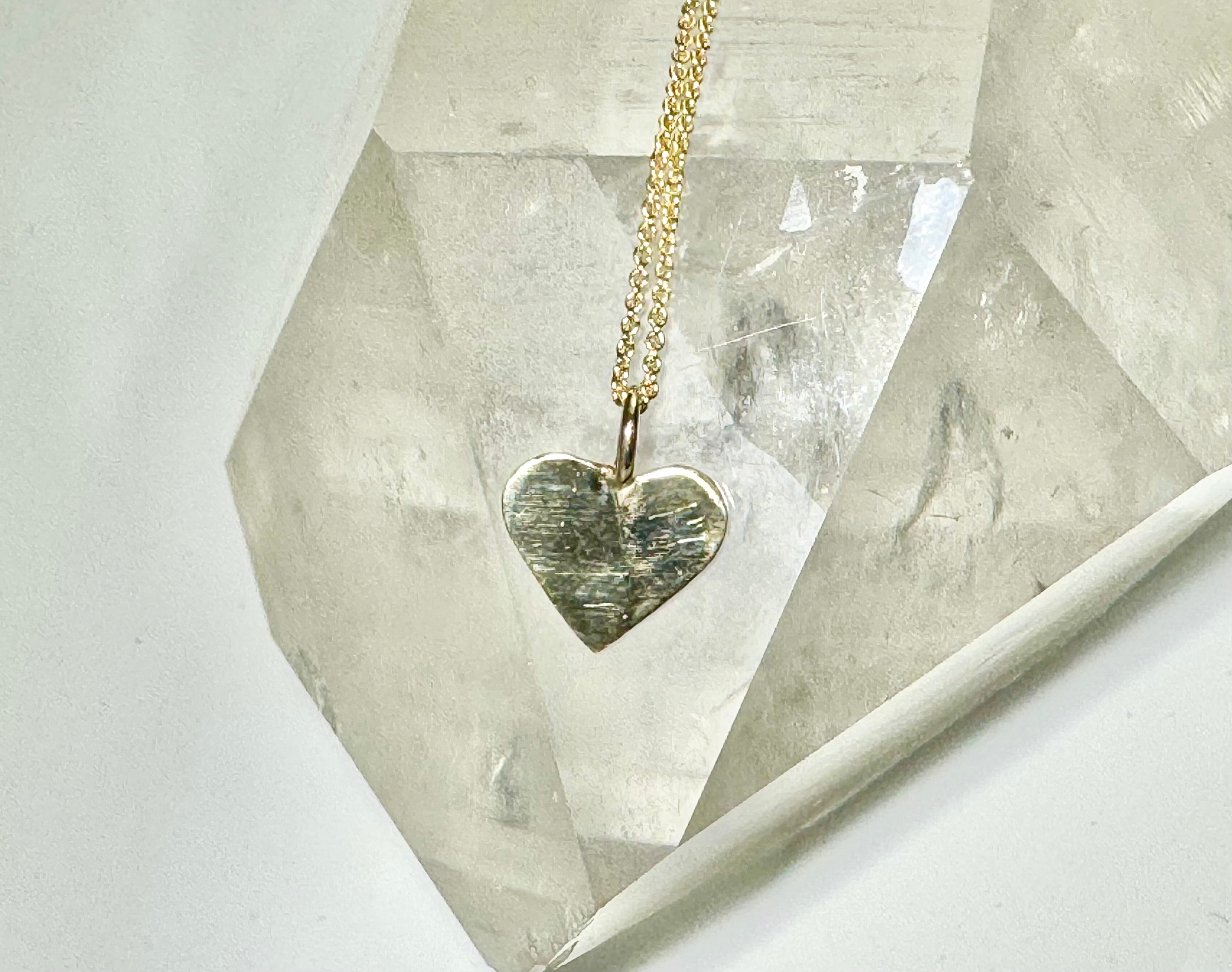 Heart 11mm 14k Pendant