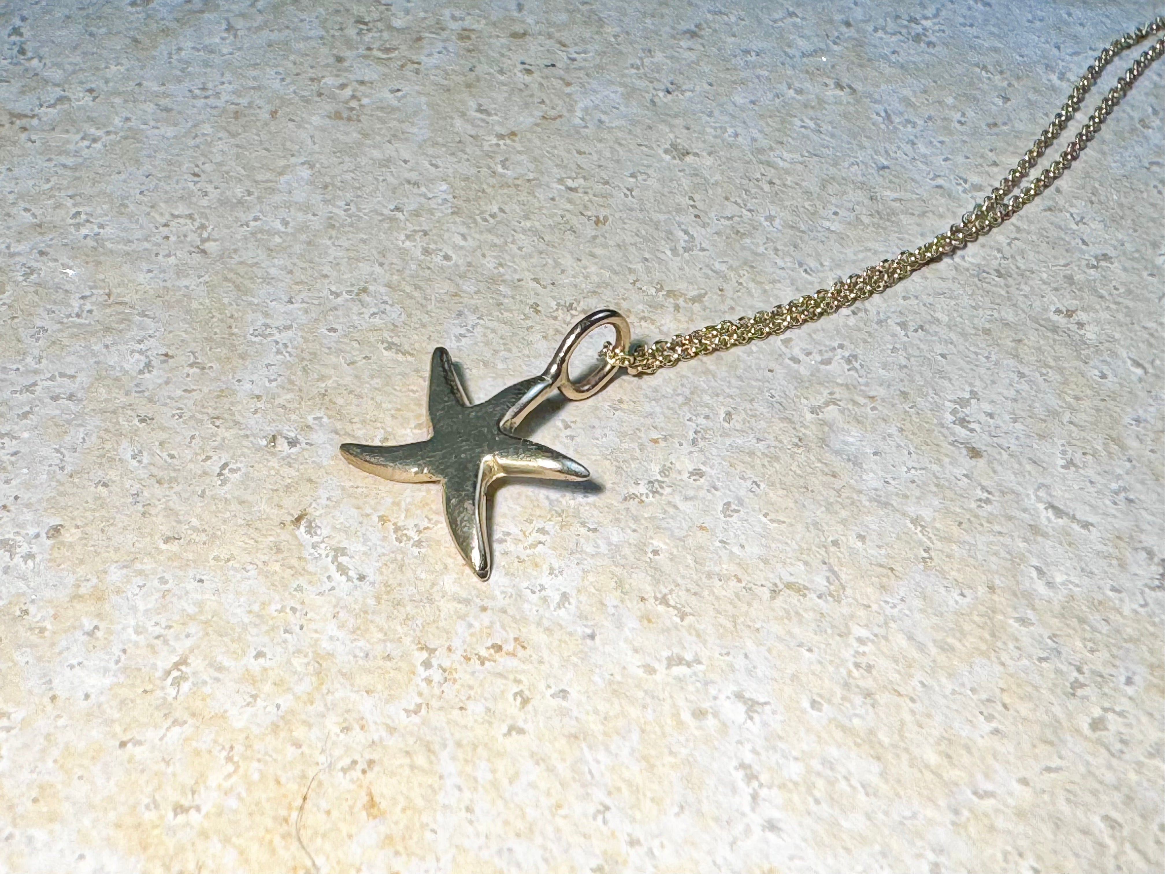 Starfish 14k Pendant