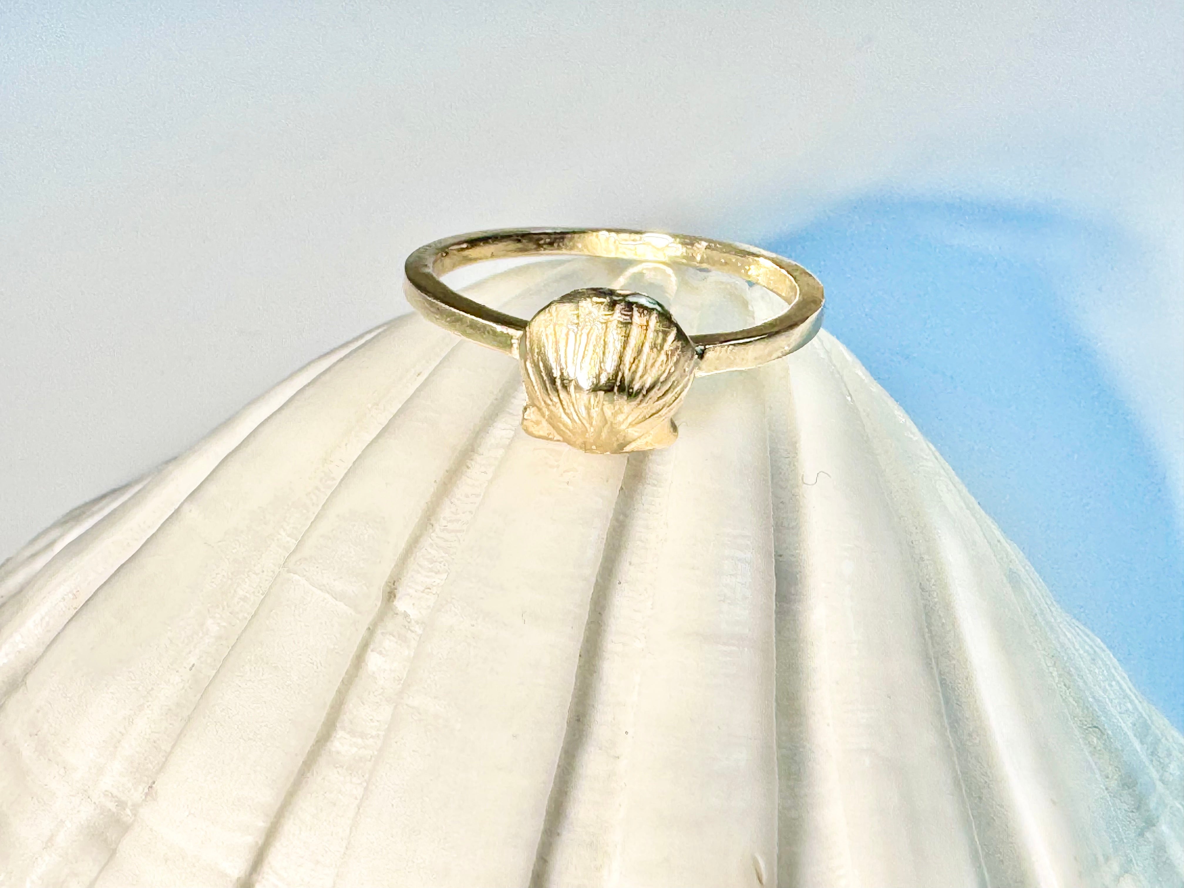 SeaShell 14k Ring