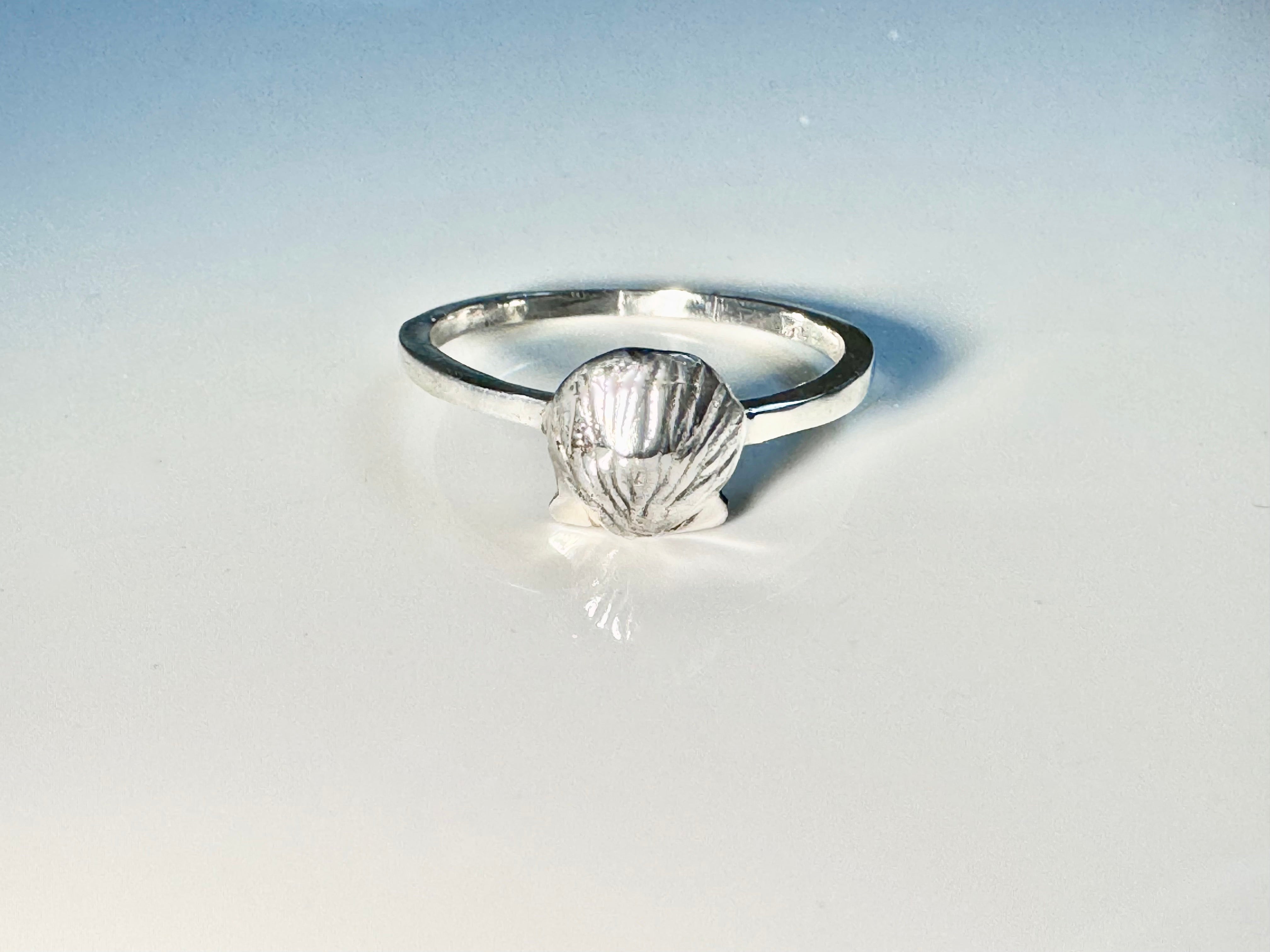 Shell Sterling Ring
