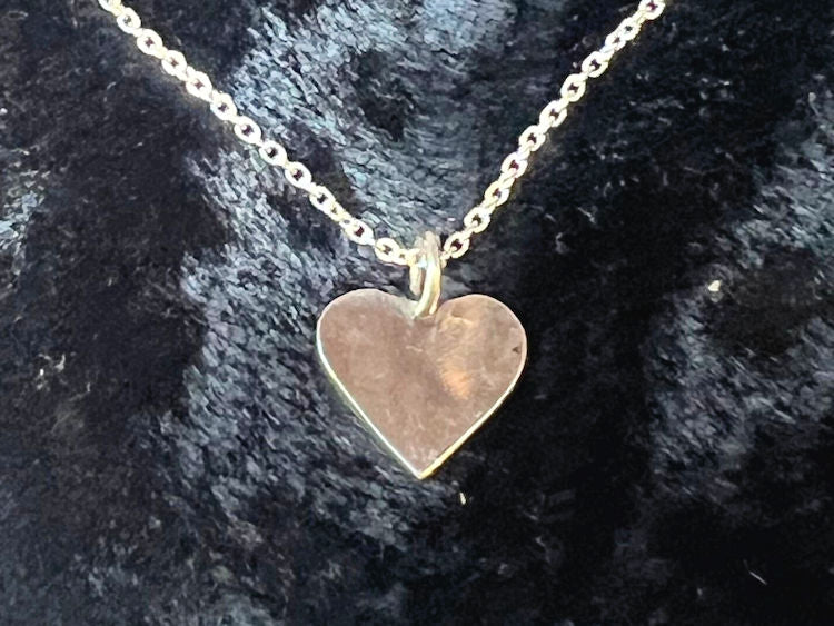 Tiny Heart Sterling Pendant