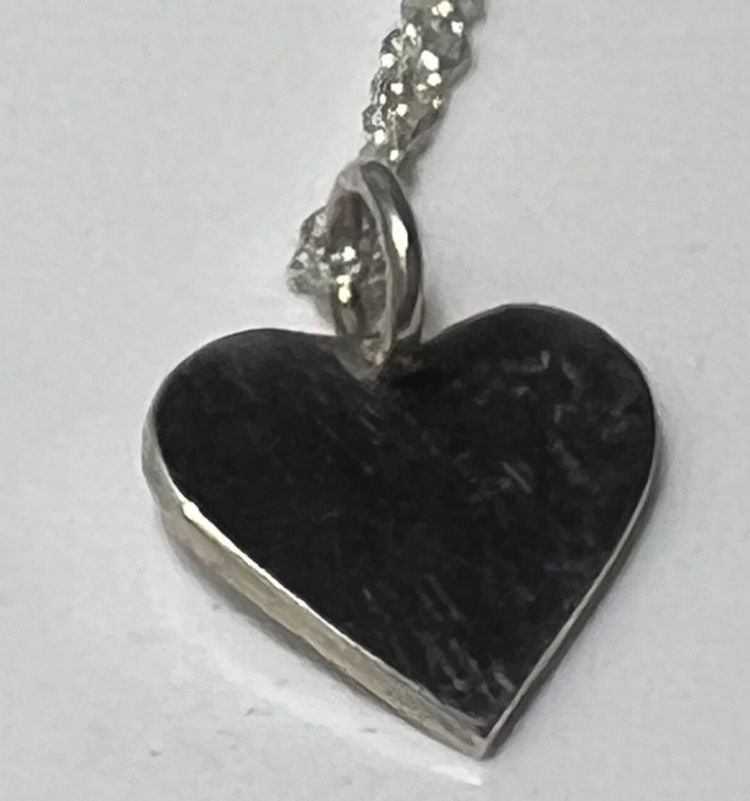 Tiny Heart Sterling Pendant