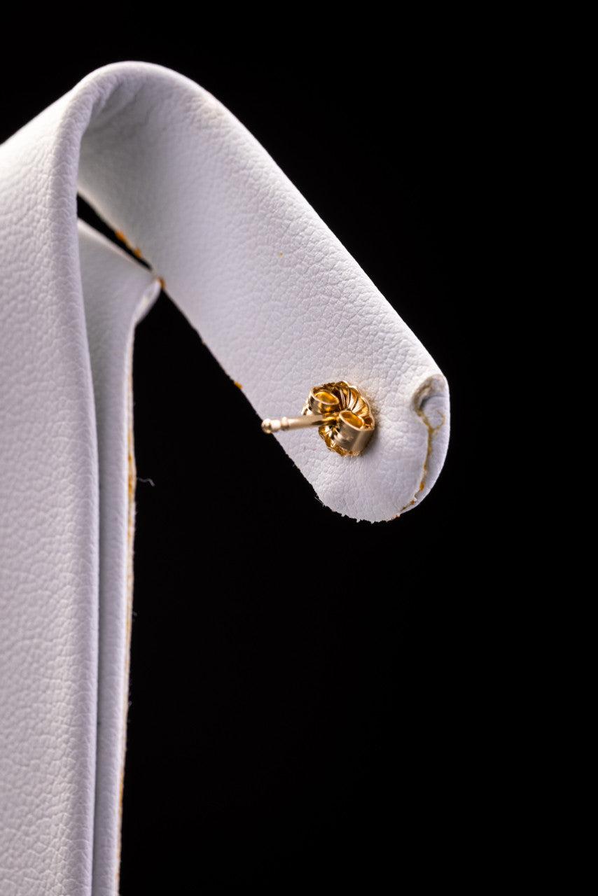 Crescent Moon 14k 8mm Studs