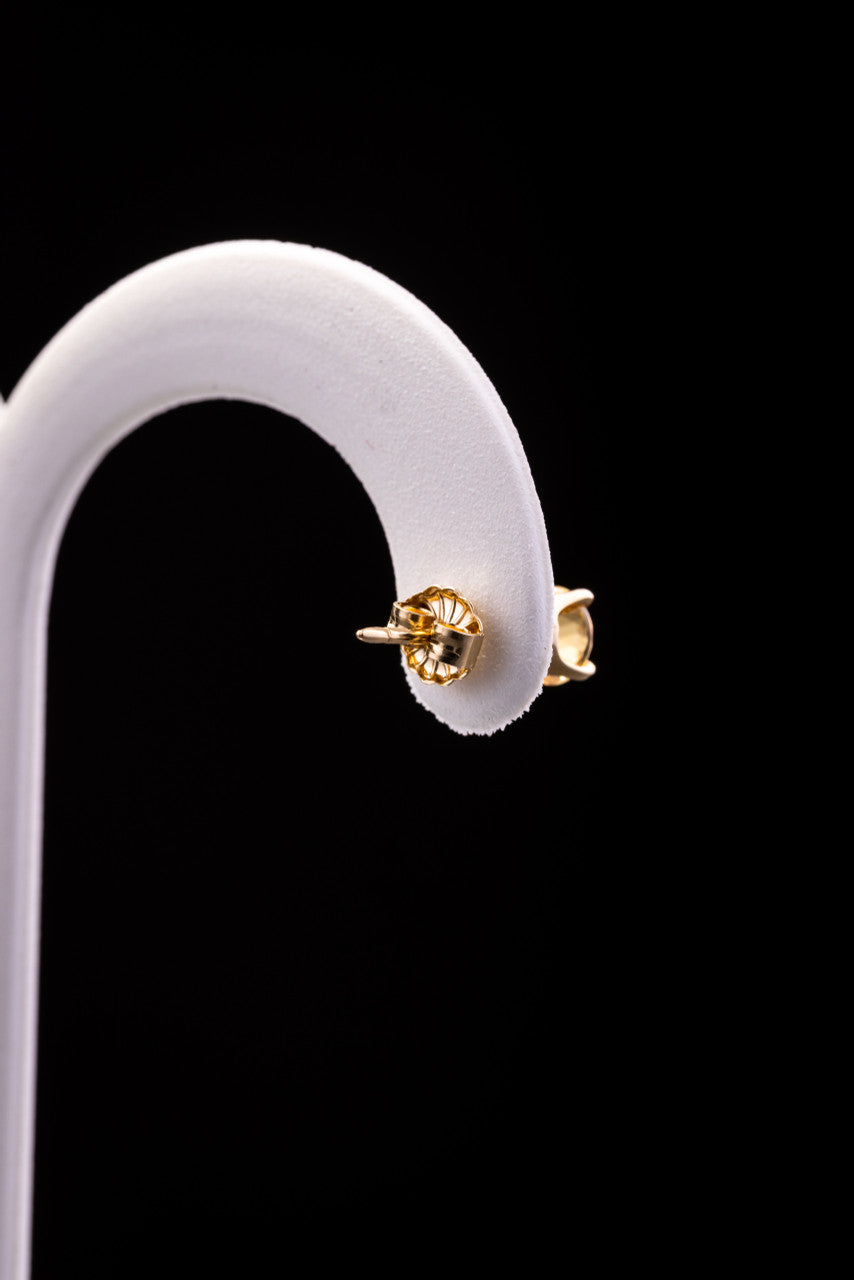 Yellow Sapphire 14k Studs