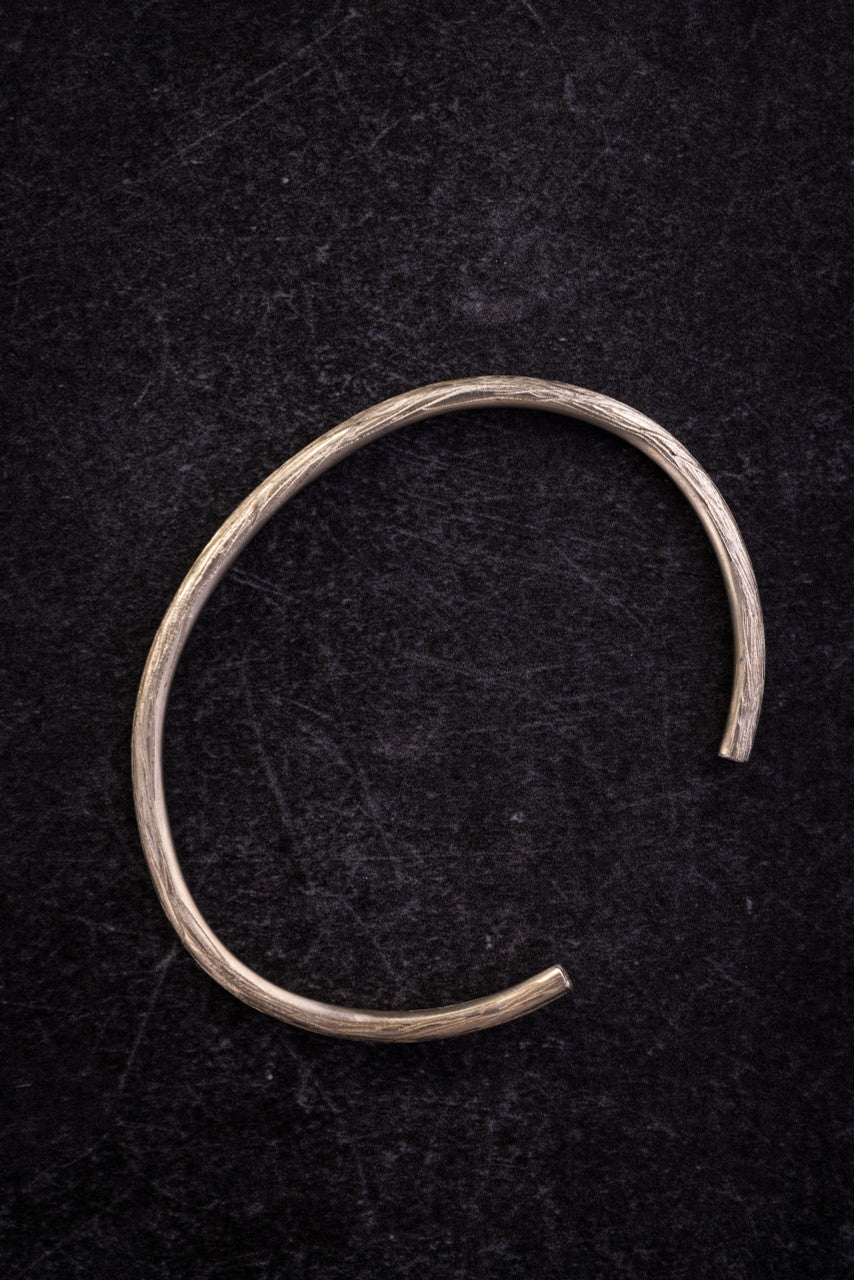 Bark Style Cuff in Sterling Silver