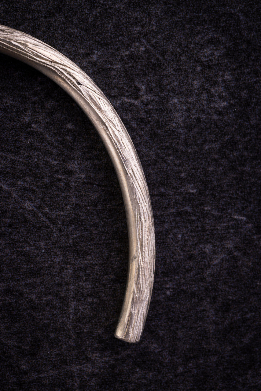 Bark Style Cuff in Sterling Silver