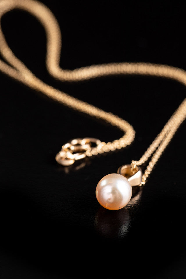 Baroque Akoya Pearl & 14K Gold & Pendant