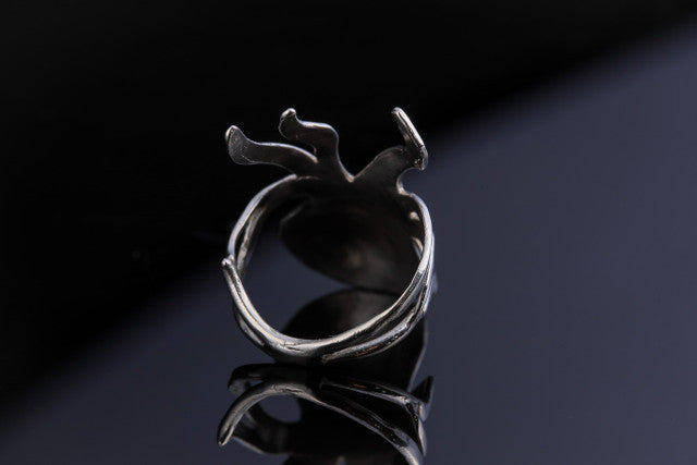 Sterling Silver Octopus Ring