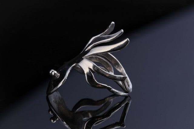 Sterling Silver Octopus Ring