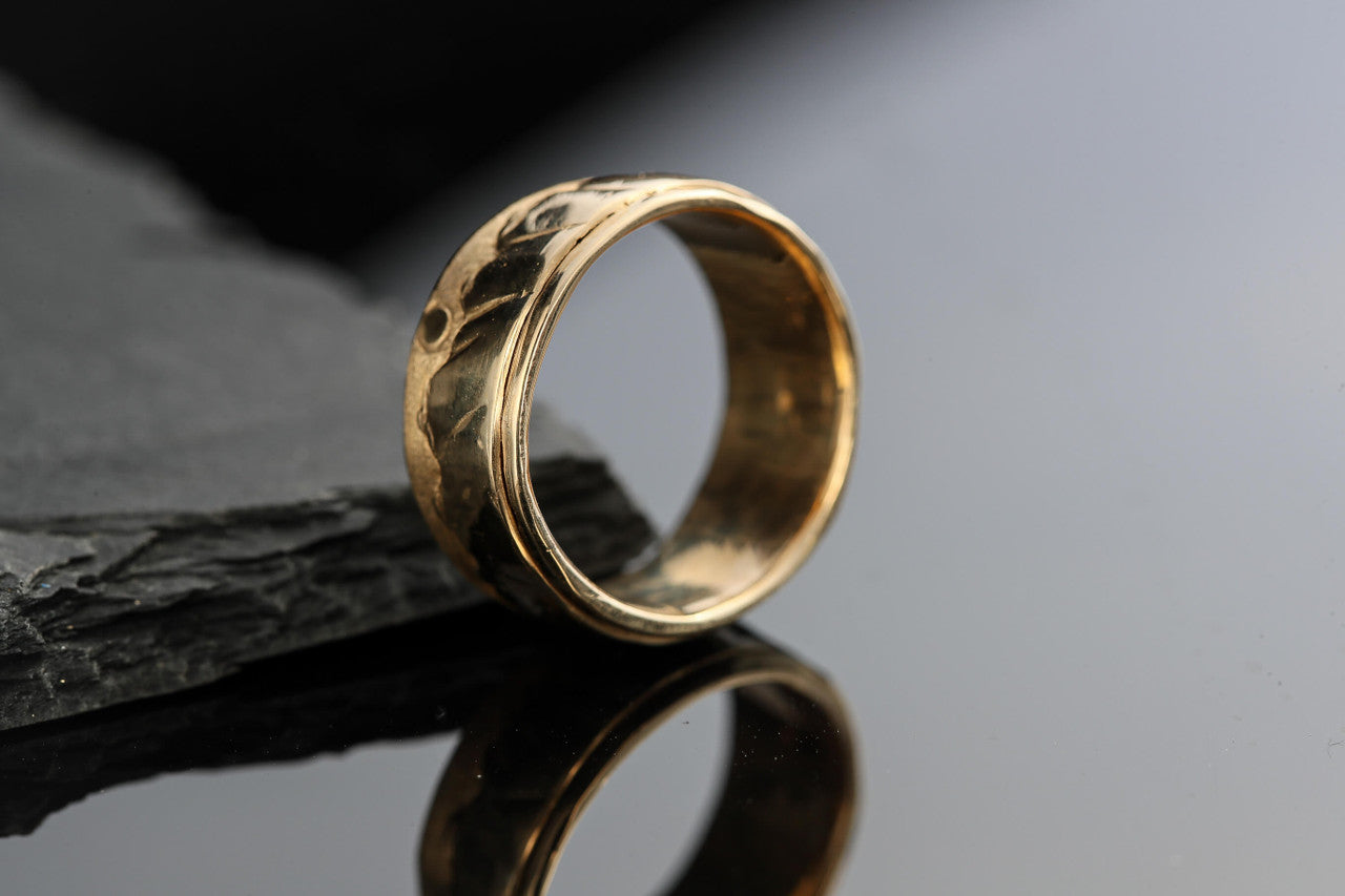 Mountain 14k Gold Ring