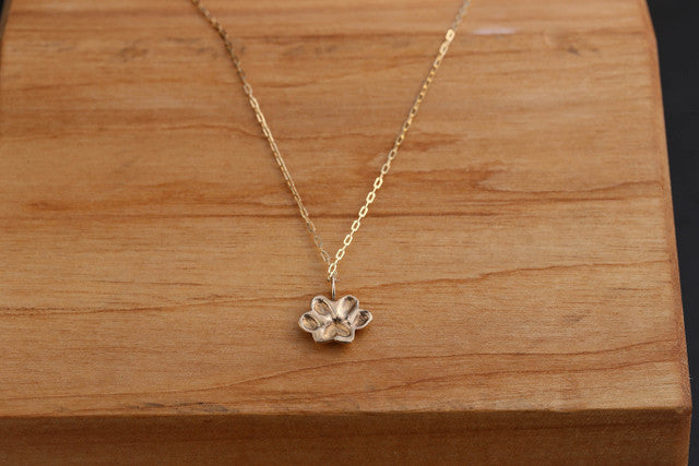 Paw 14K Yellow Gold Pendant