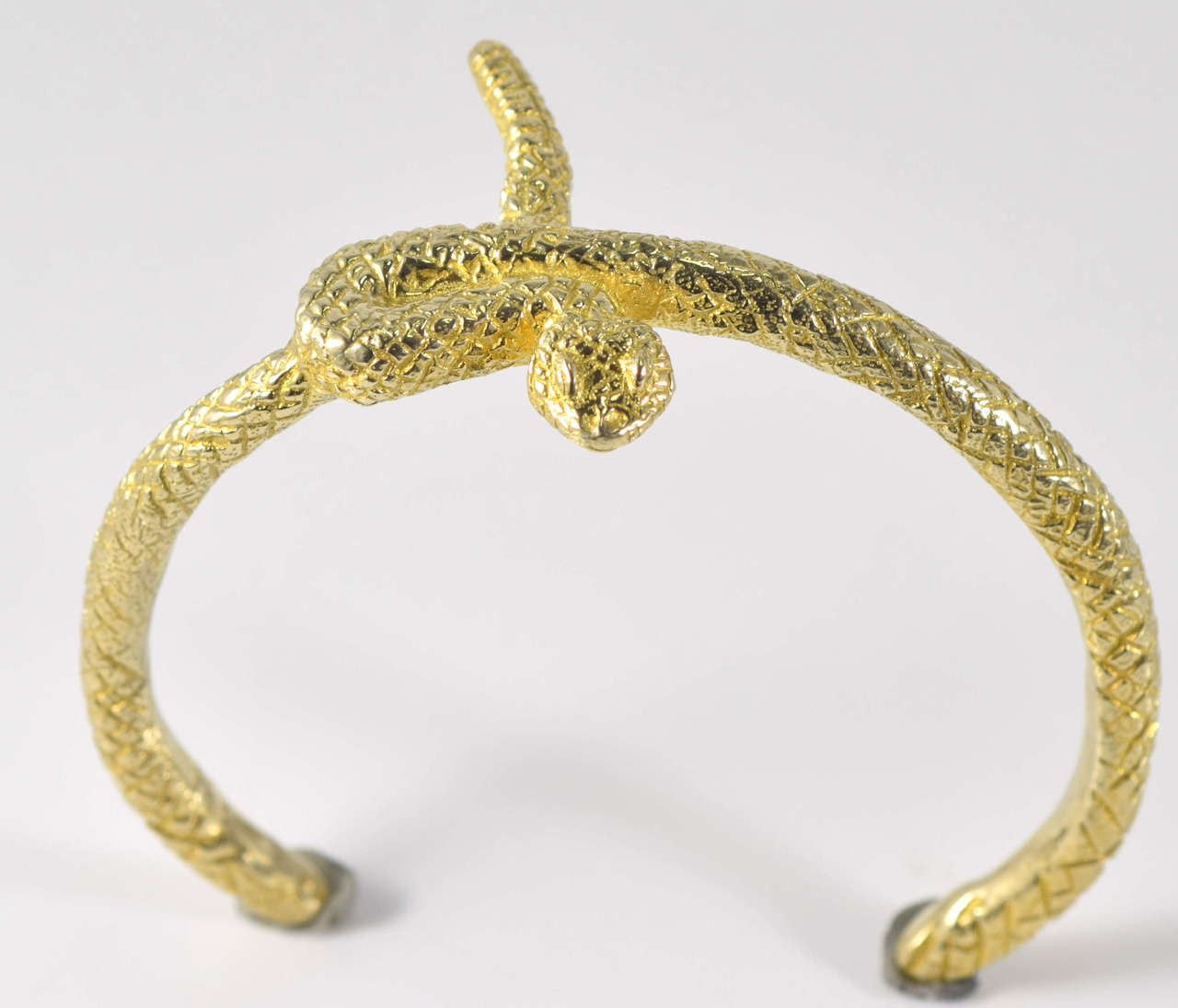 Snake Small Golden Cuff