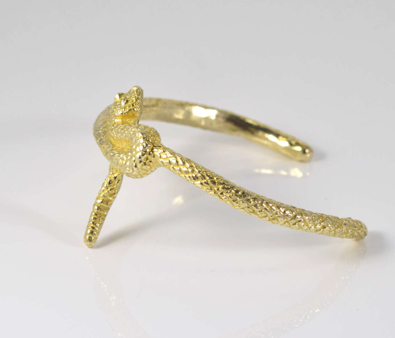 Snake Small Golden Cuff