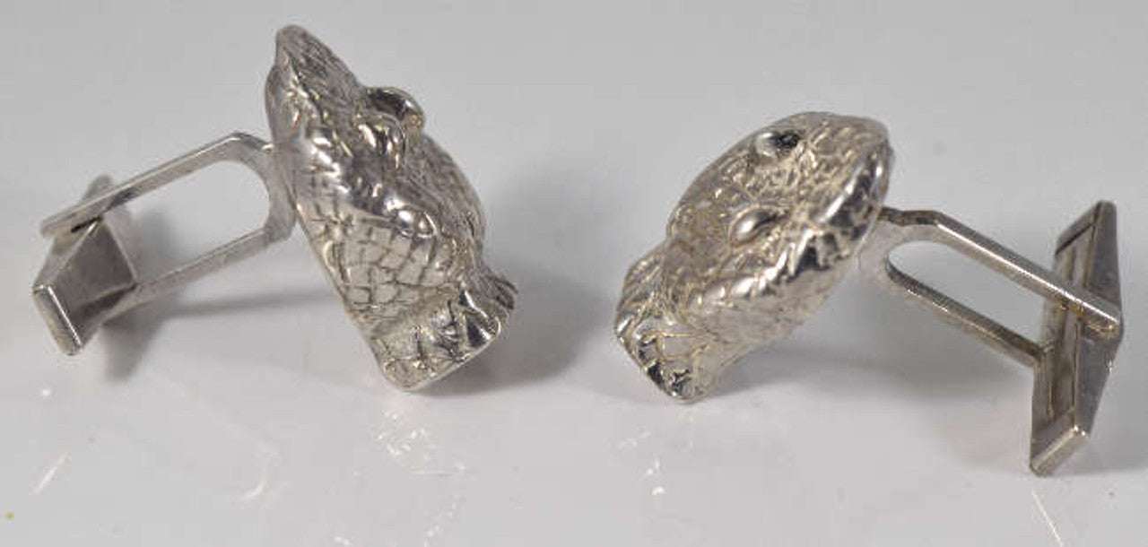 Snake Cuff Links