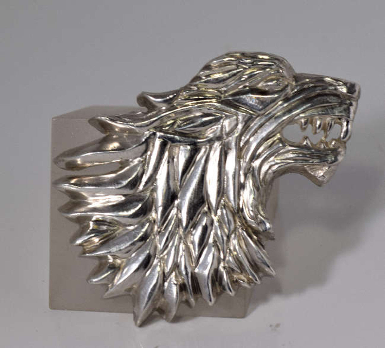 Wolf "Winter is Coming" Pendant