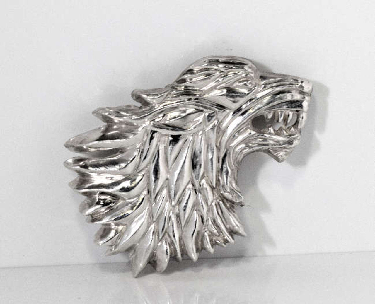 Wolf "Winter is Coming" Pendant