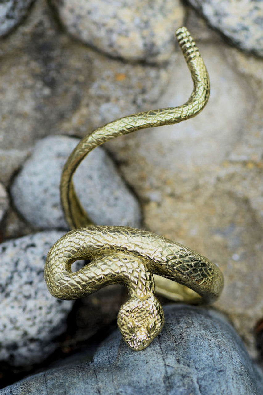 Snake Golden Cuff