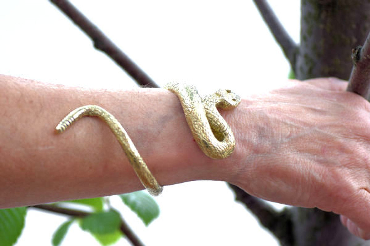 Snake Golden Cuff