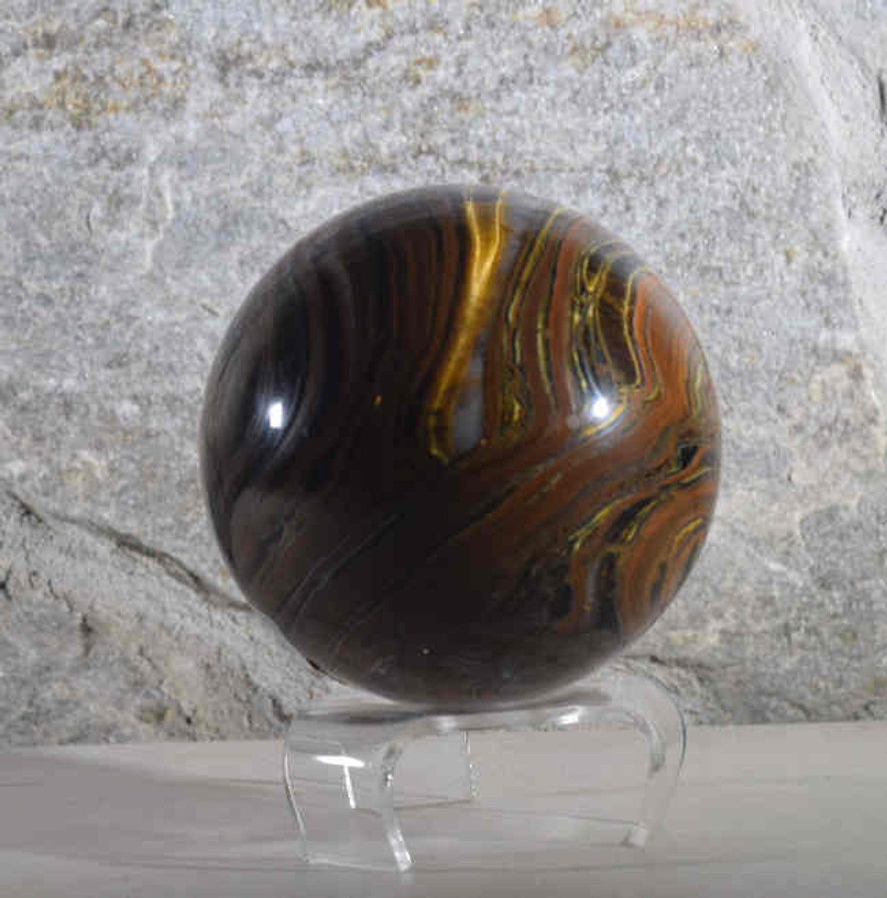 Tiger Iron Sphere