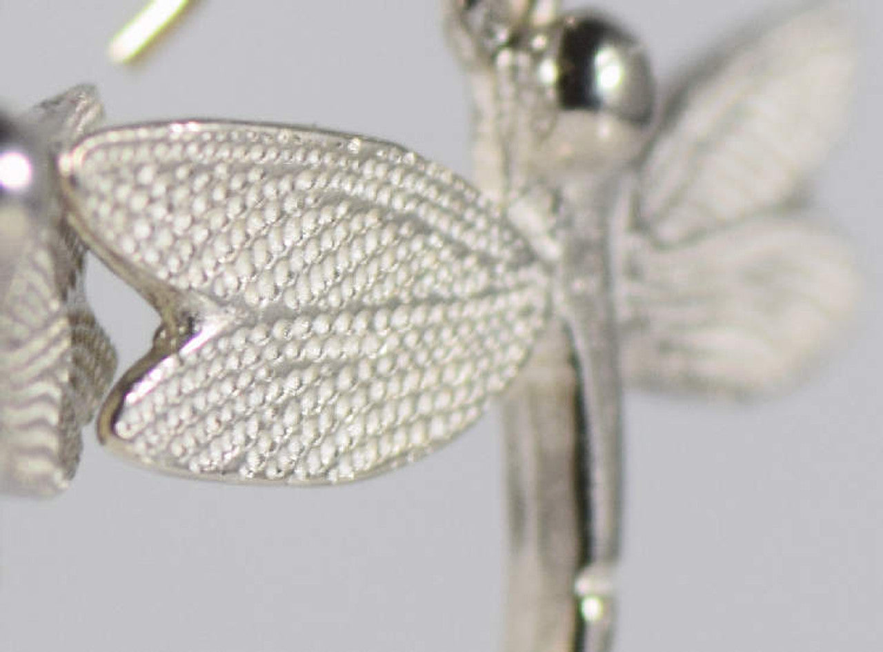 Dragon Fly Sterling Dangles