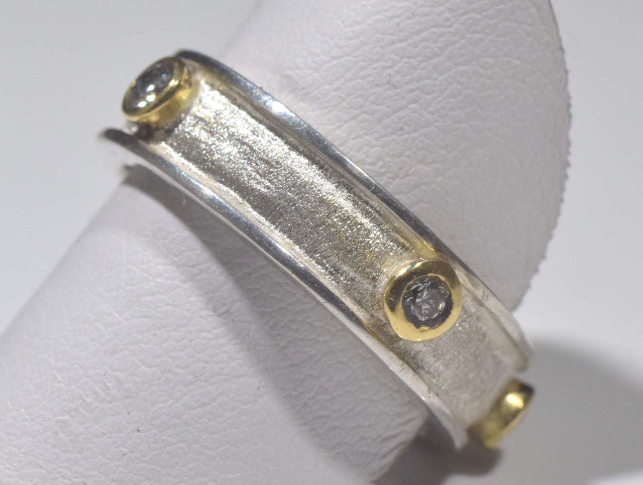 Diamond Two Tone Ring