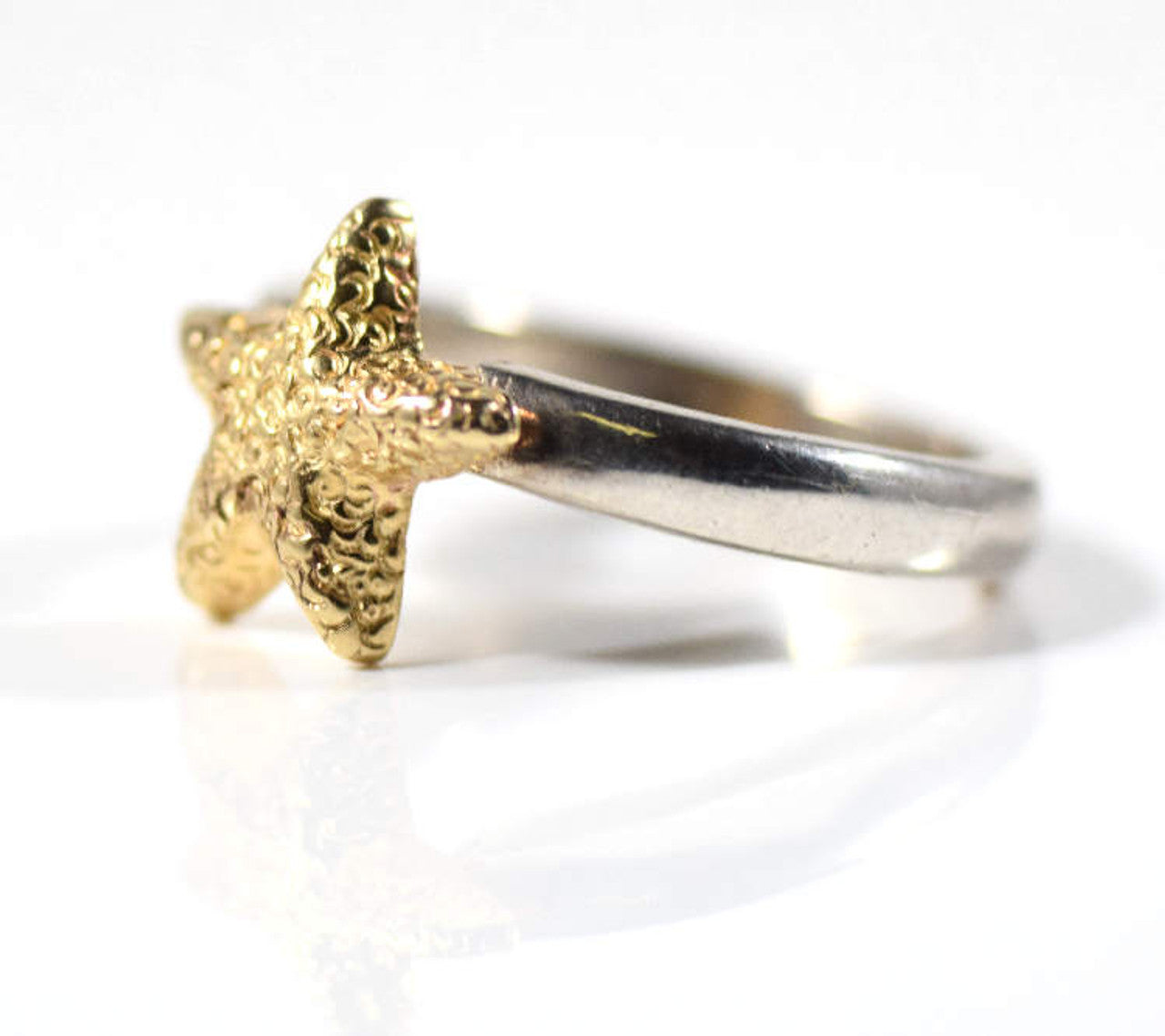 Starfish Two Tone Ring