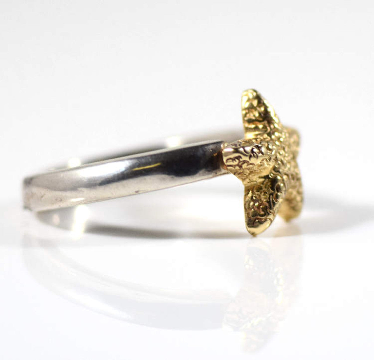 Starfish Two Tone Ring