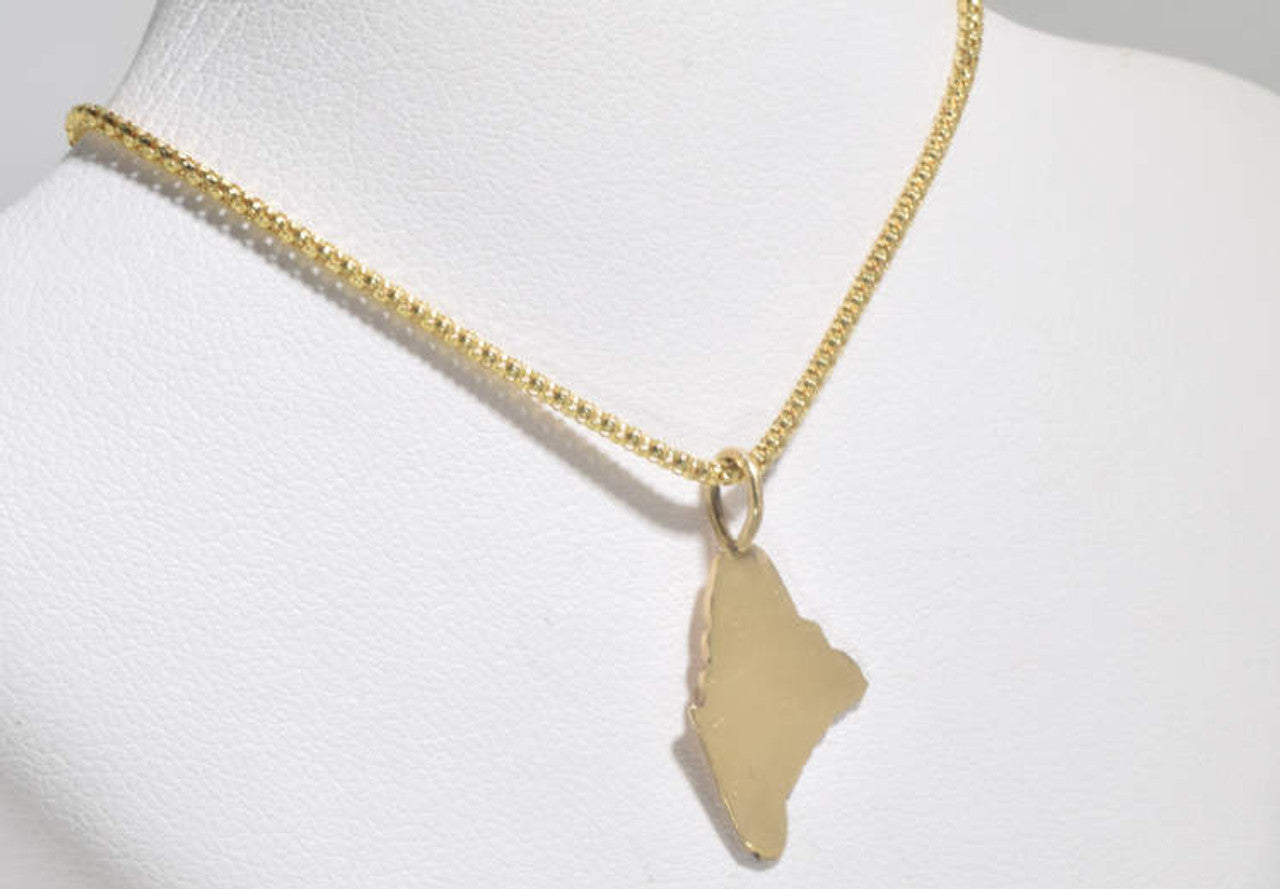 State of Maine 14k Charm
