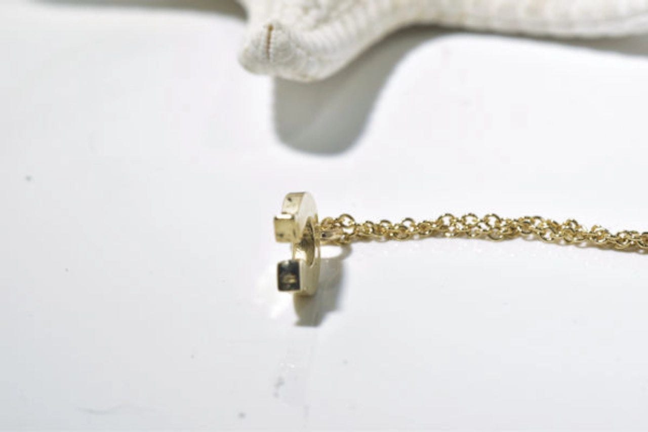 Horseshoe 14k Pendant