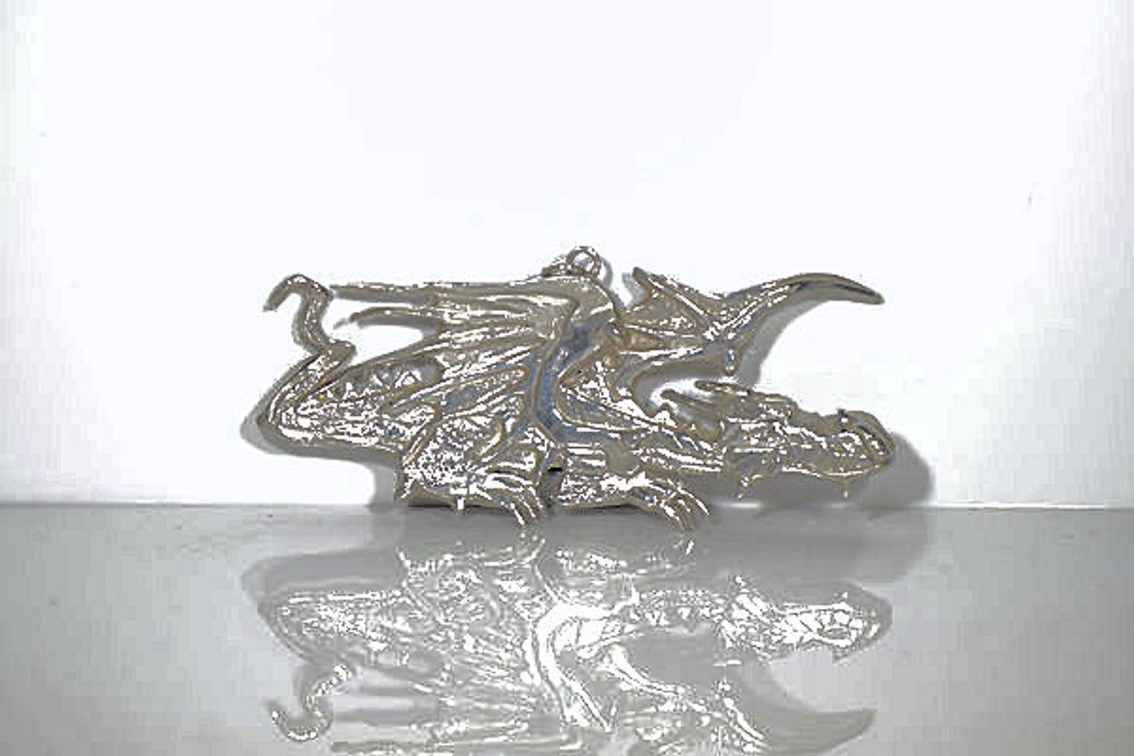 Flying Dragon Sterling Silver Pendant
